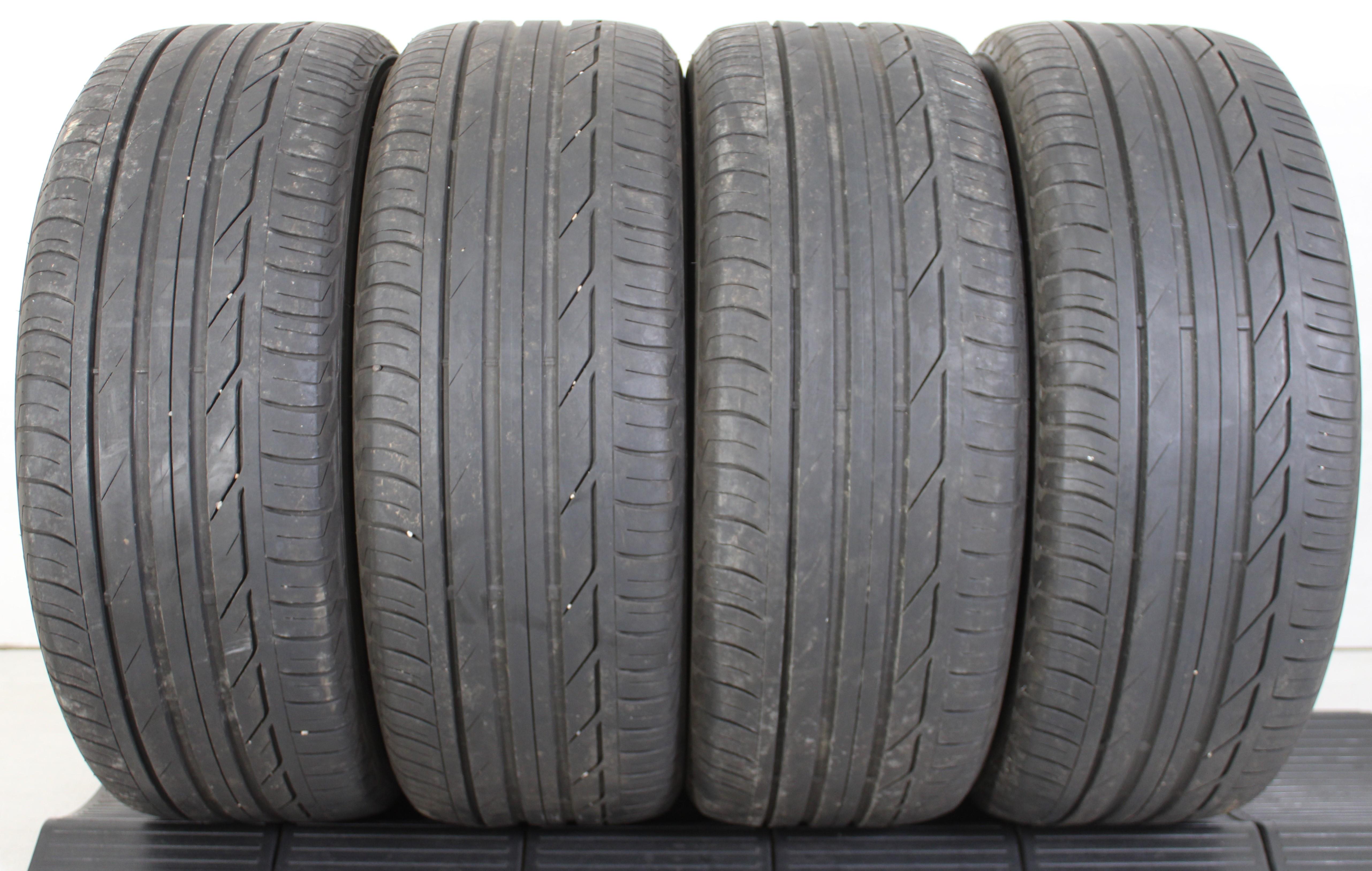 4 x 225/50R18 99W Sommerreifen Bridgestone Turanza T001 4,5-5mm 1x2015/3x2016 *