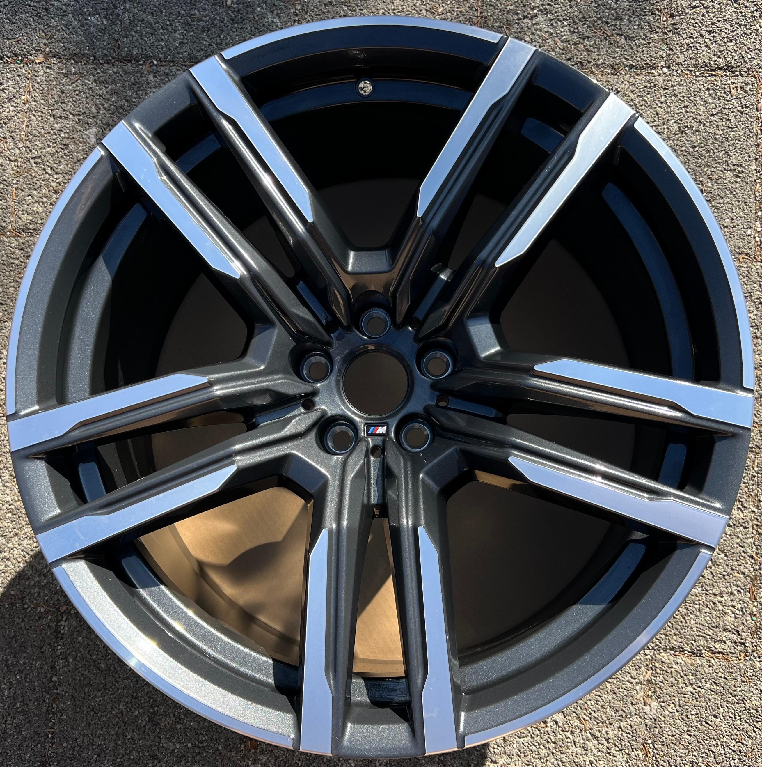 1 X ORIGINELE 21" ALUMINIUM RIM BMW X5M F95 X6M F96 STIJLING 808M 8090715 10,5x21 ET31