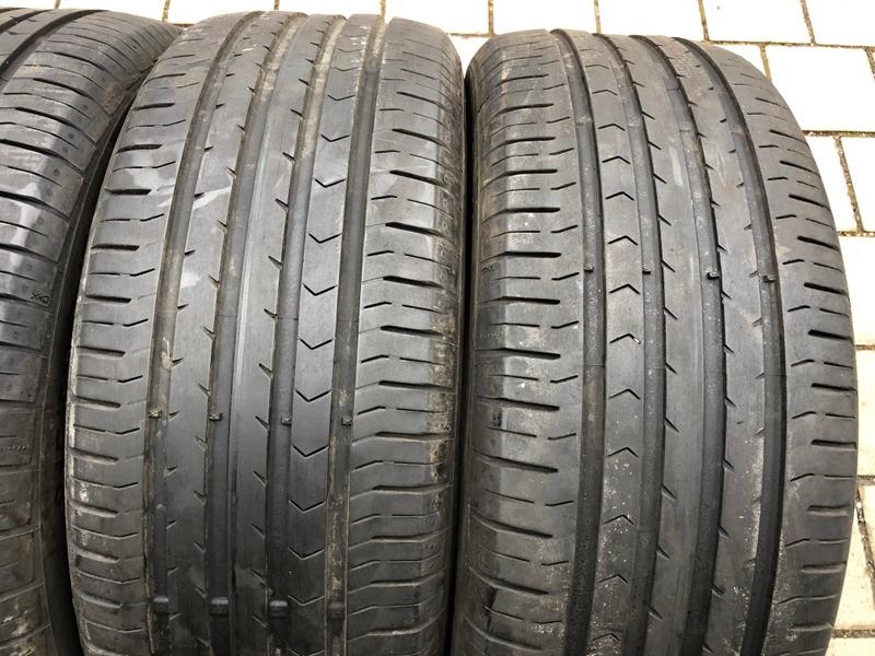 4 x 215/55R17 94V Sommerreifen Continental Premium Contact 5 2x 6,5-7mm und 2x 5-5,5mm 2016