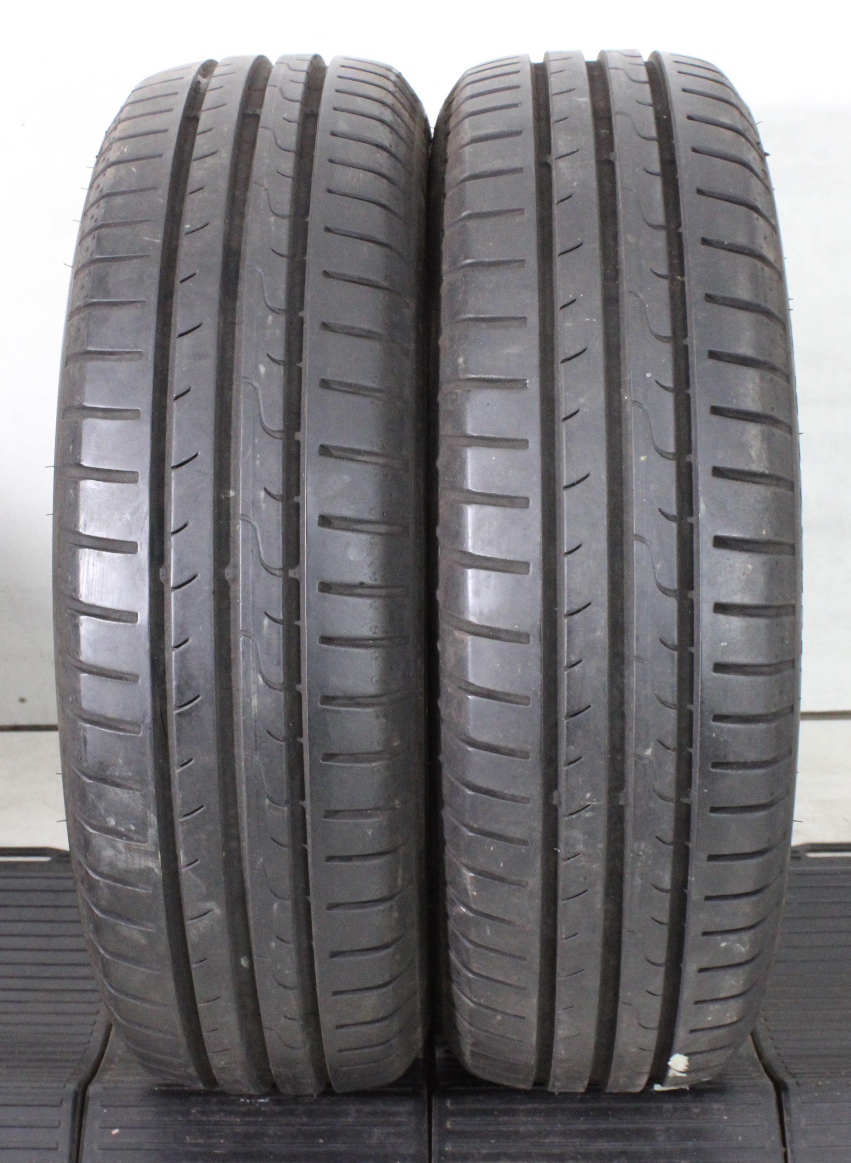 2 x 165/65R15 81H Sommerreifen Dunlop Sport Bluresponse 6-6,5mm 2017