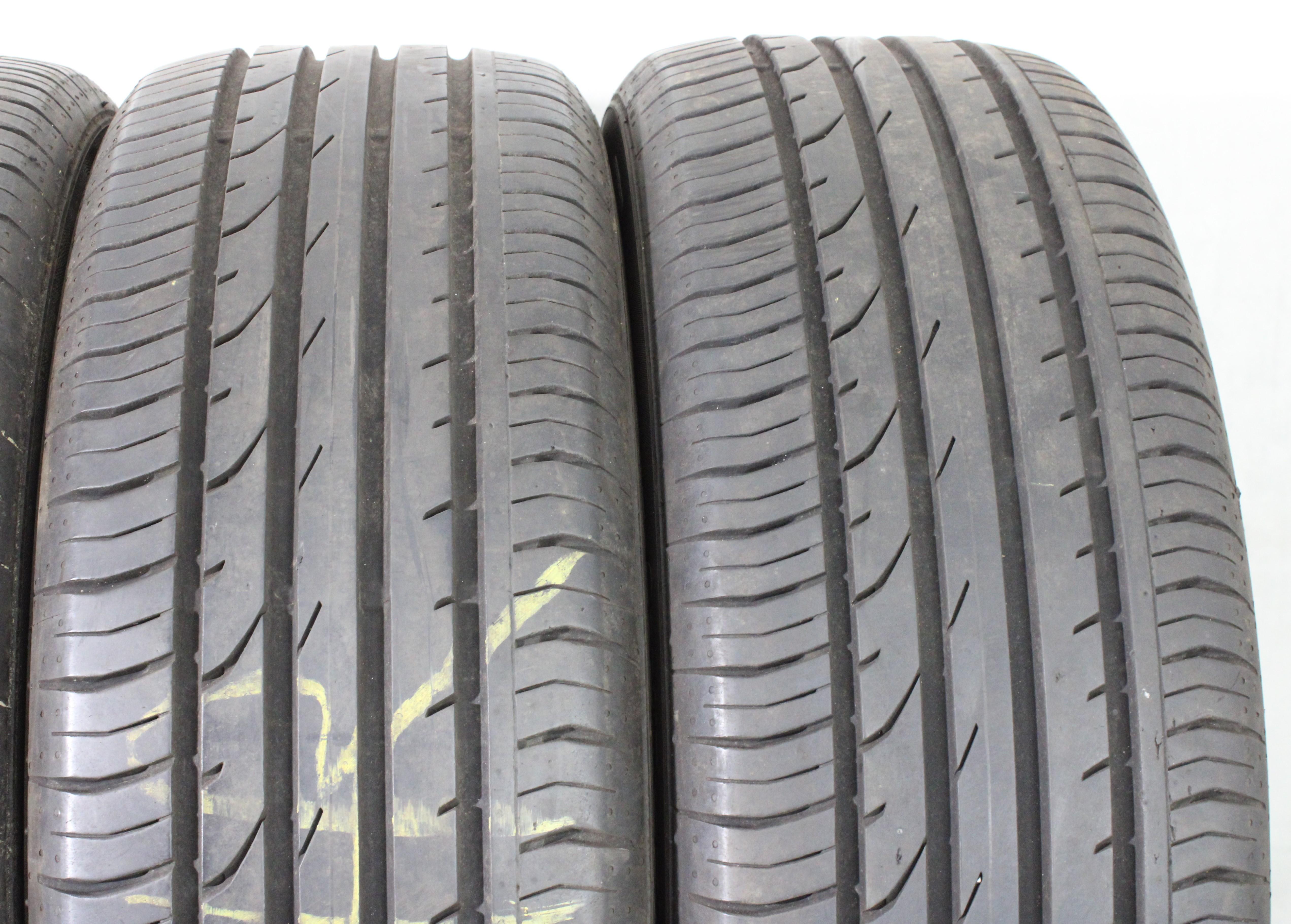 4 x 215/55R18 95H Sommerreifen Continental Premium Contact 2 6,5-7mm 2016 Freihaus
