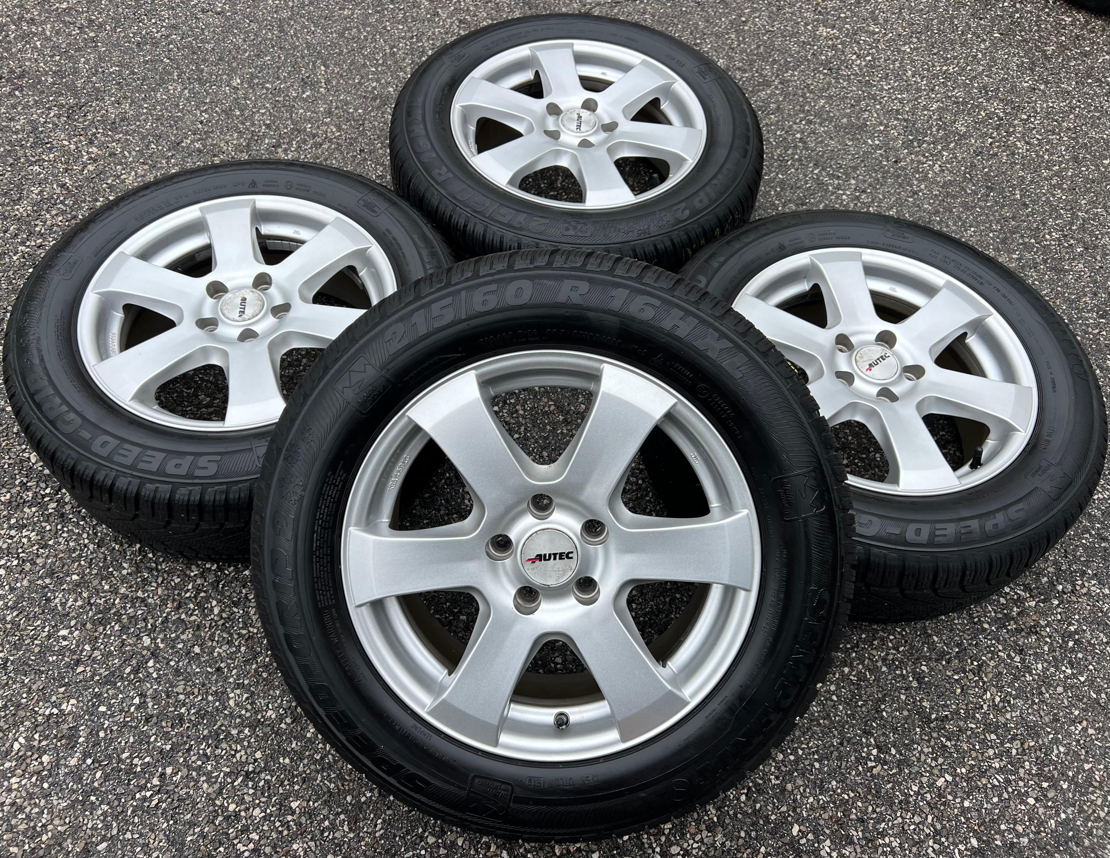 4 ROUES D'HIVER ALU 16" PEUGEOT 508 607 215/60R16 99H SEMPERIT FRANCO DOMICILE