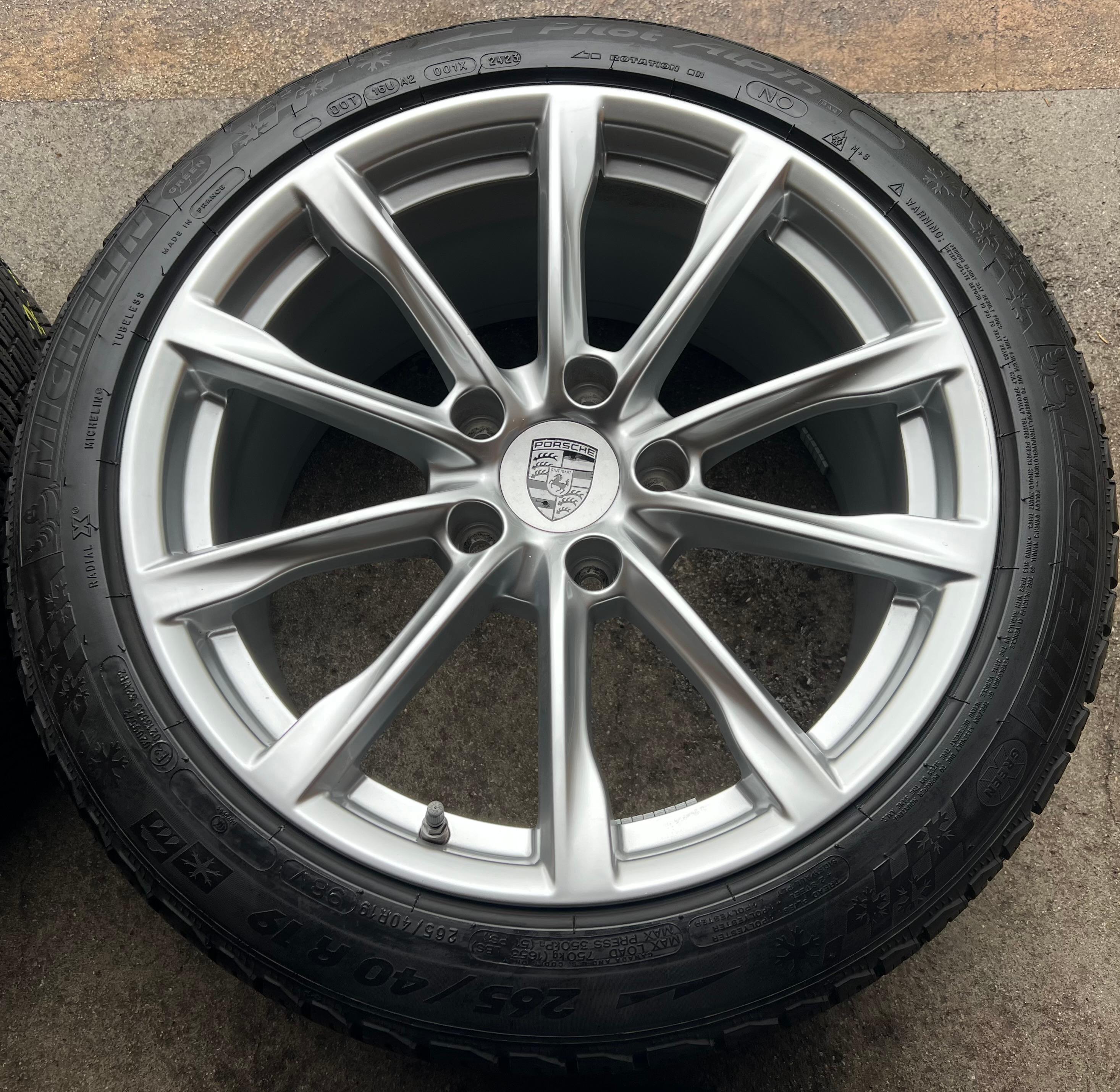 4 ORIGINAL 19" ALU WINTERRÄDER PORSCHE CAYMAN BOXSTER 718 982 982601025 RDKS