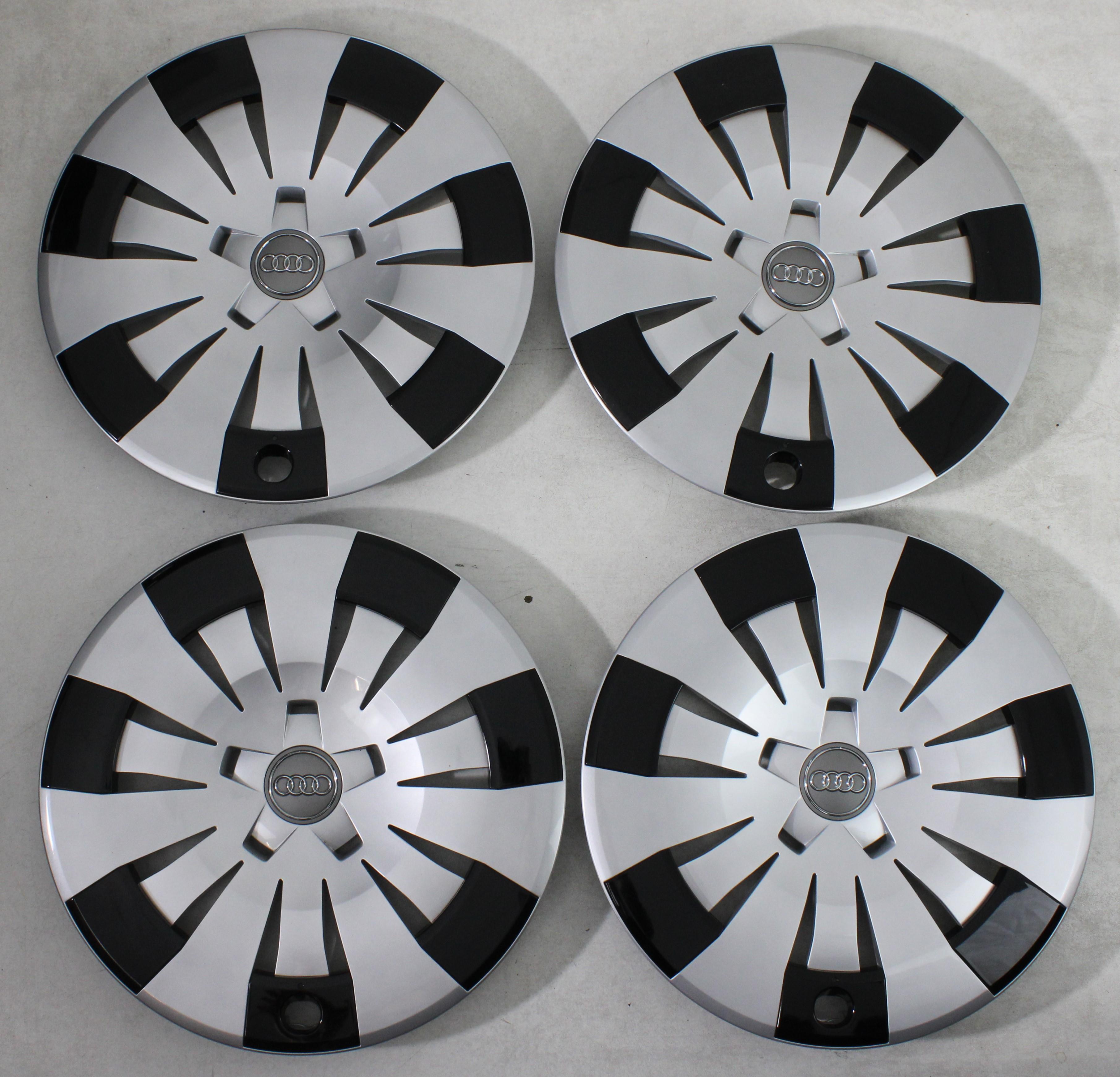 4 X ORIGINAL 16" RADKAPPE AUDI A3 8V 8V0601147A 16 ZOLL RADBLENDE FREIHAUS
