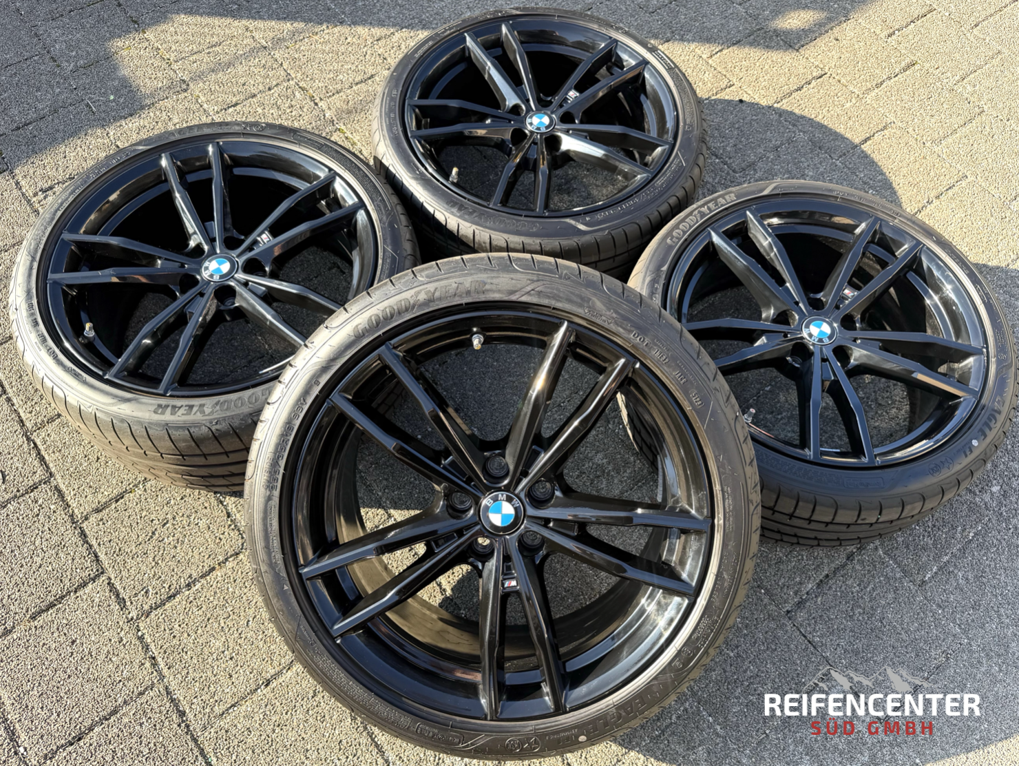 4 roues été complètes en alliage d’origine 19" BMW Série 3 G20 G21 Série 4 G22 G23 M791 avec RDKS