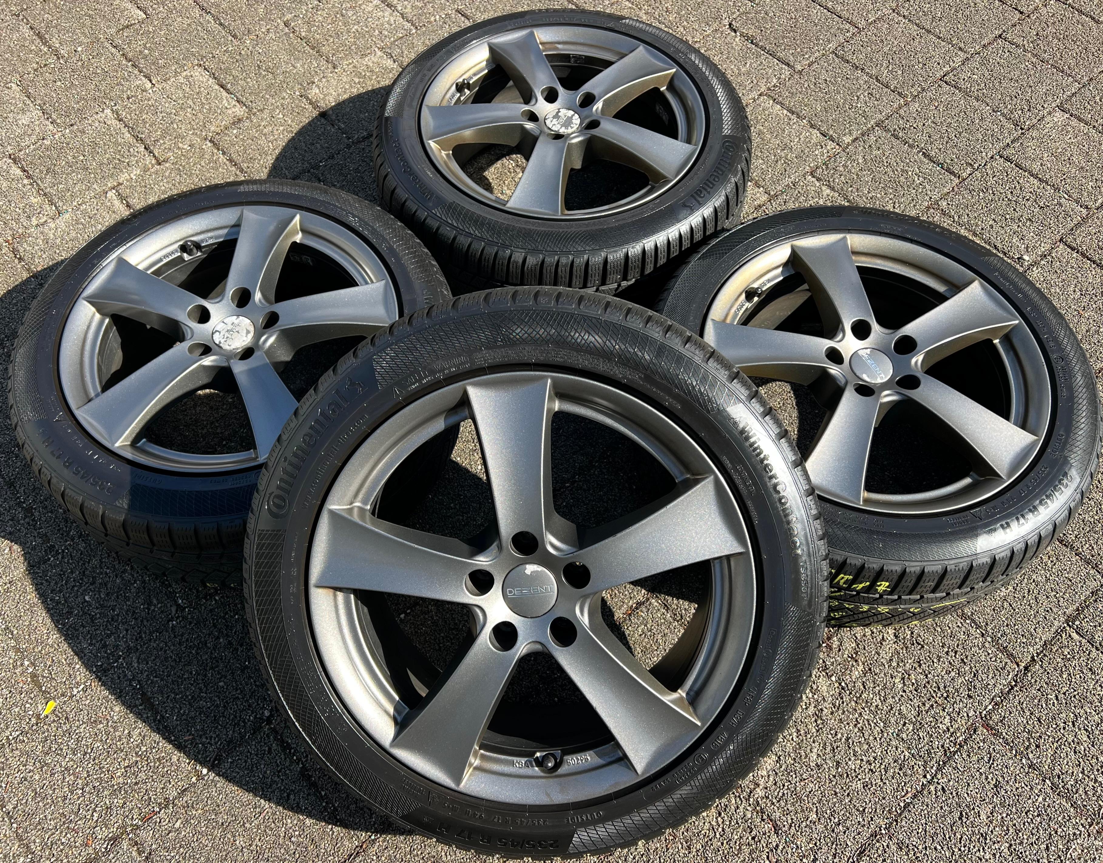 4 Alu 17" Winterräder Ford Focus DYB C-Max DXY Mondeo BA7 Volvo XC70 S80 V50