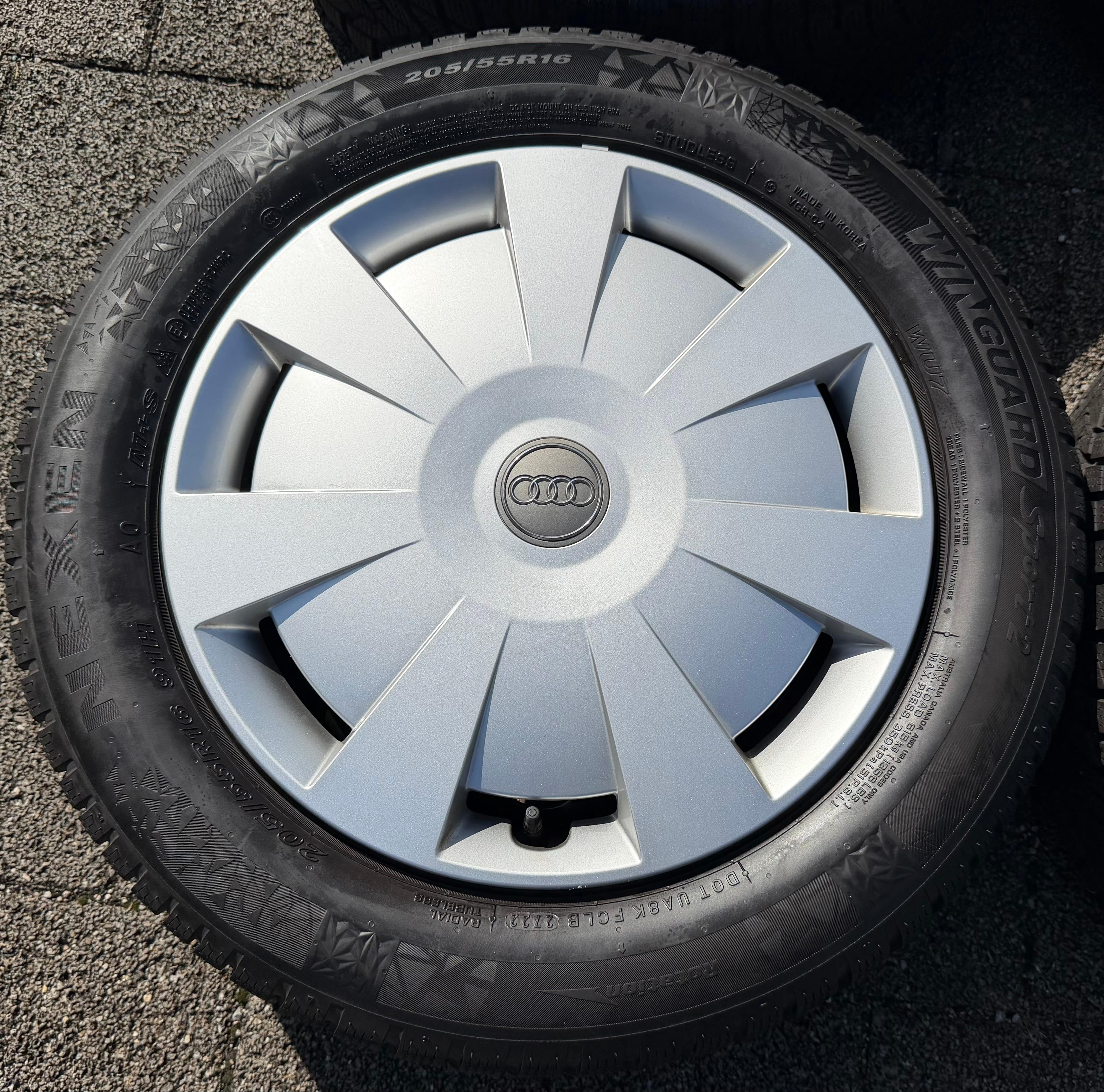 4 Winterräder Audi A3 8V Sportback Cabrio  205/55R16 91H Nexen 8V0601027A 2022