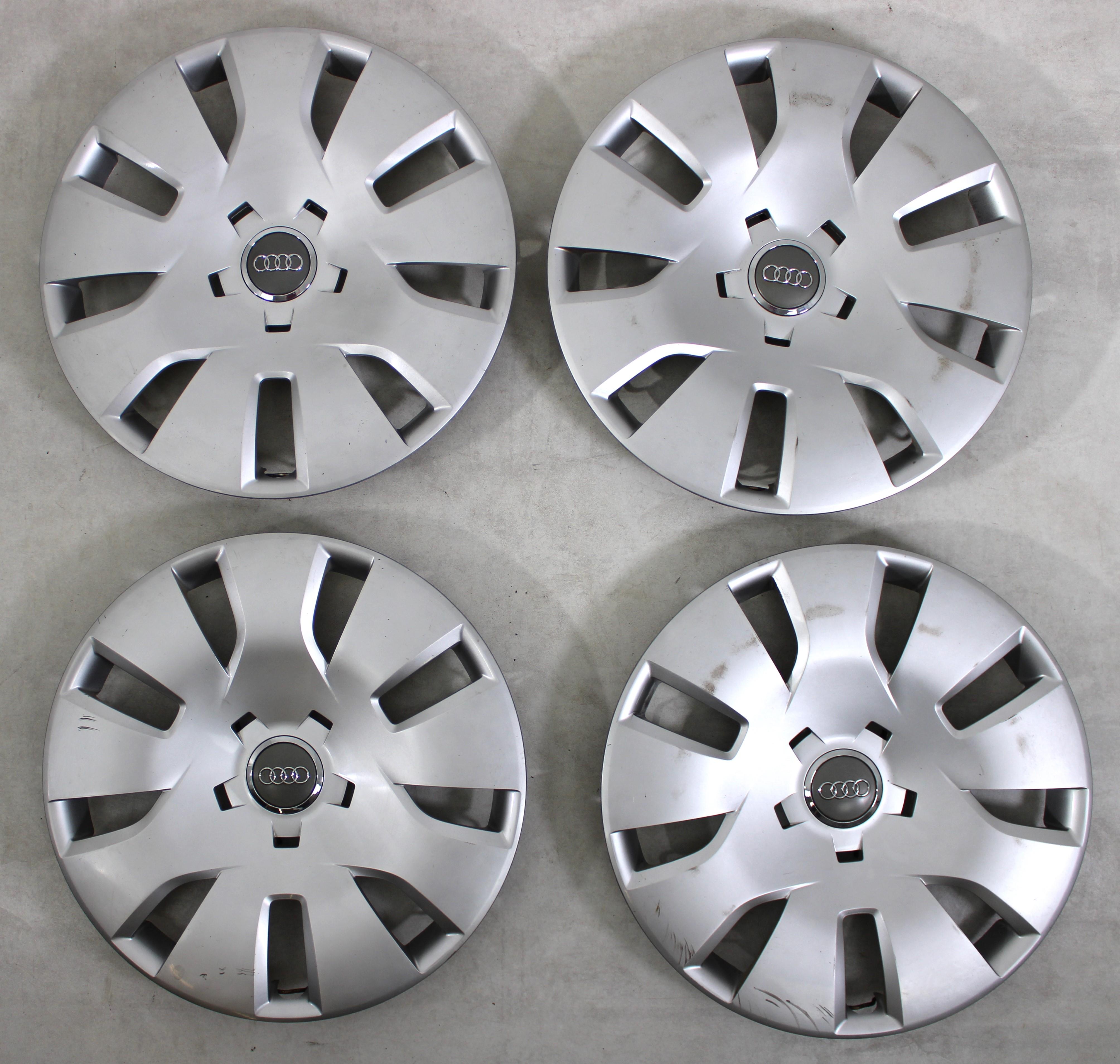 4 ORIGINAL 16" RADKAPPEN AUDI A4 8K B8 B81 8K0601147 16 ZOLL
