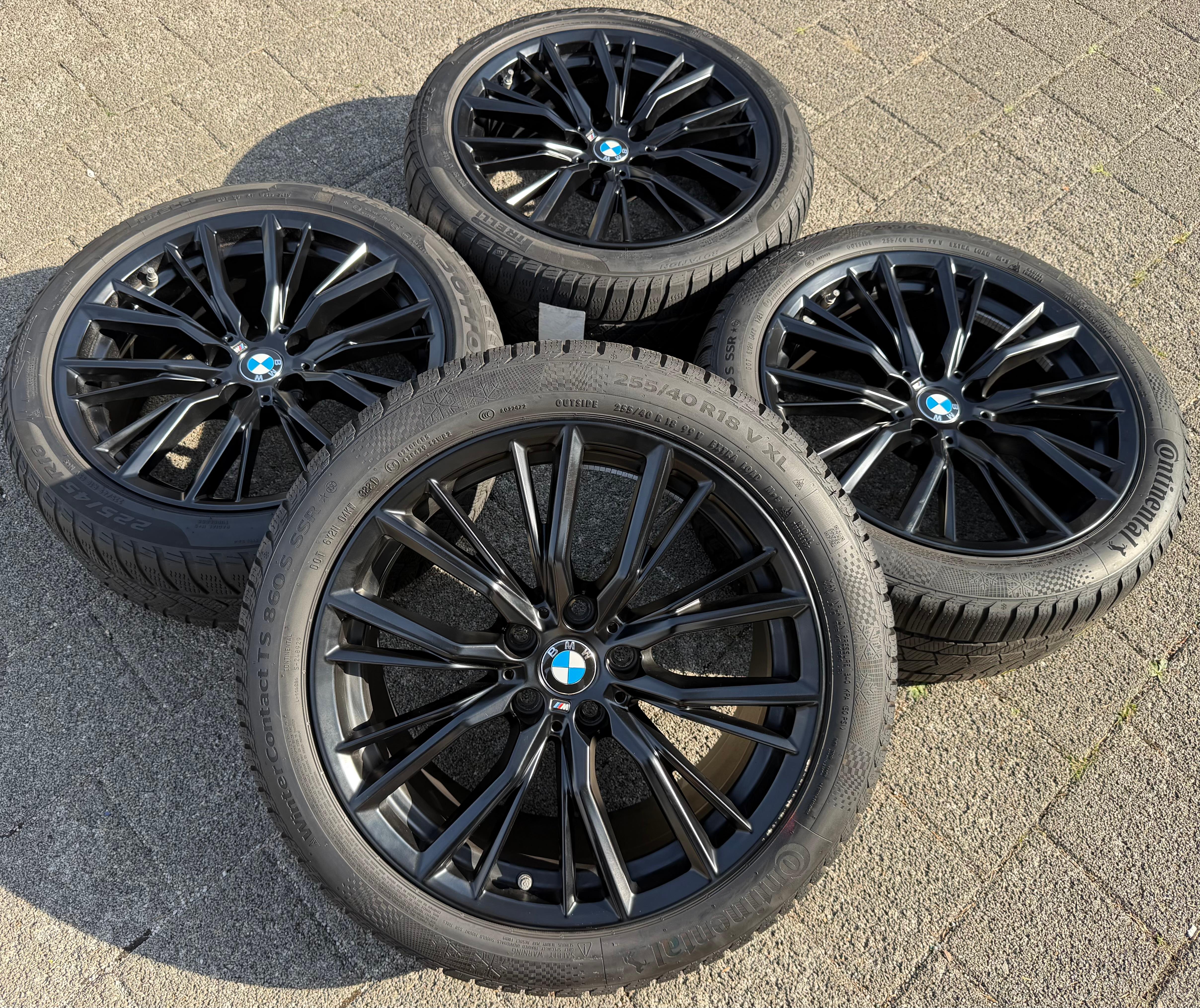4 Original 18" Alu Winterräder BMW 3ER Reihe G20 G21 4ER G22 G23 2ER G42 M796 RDKS