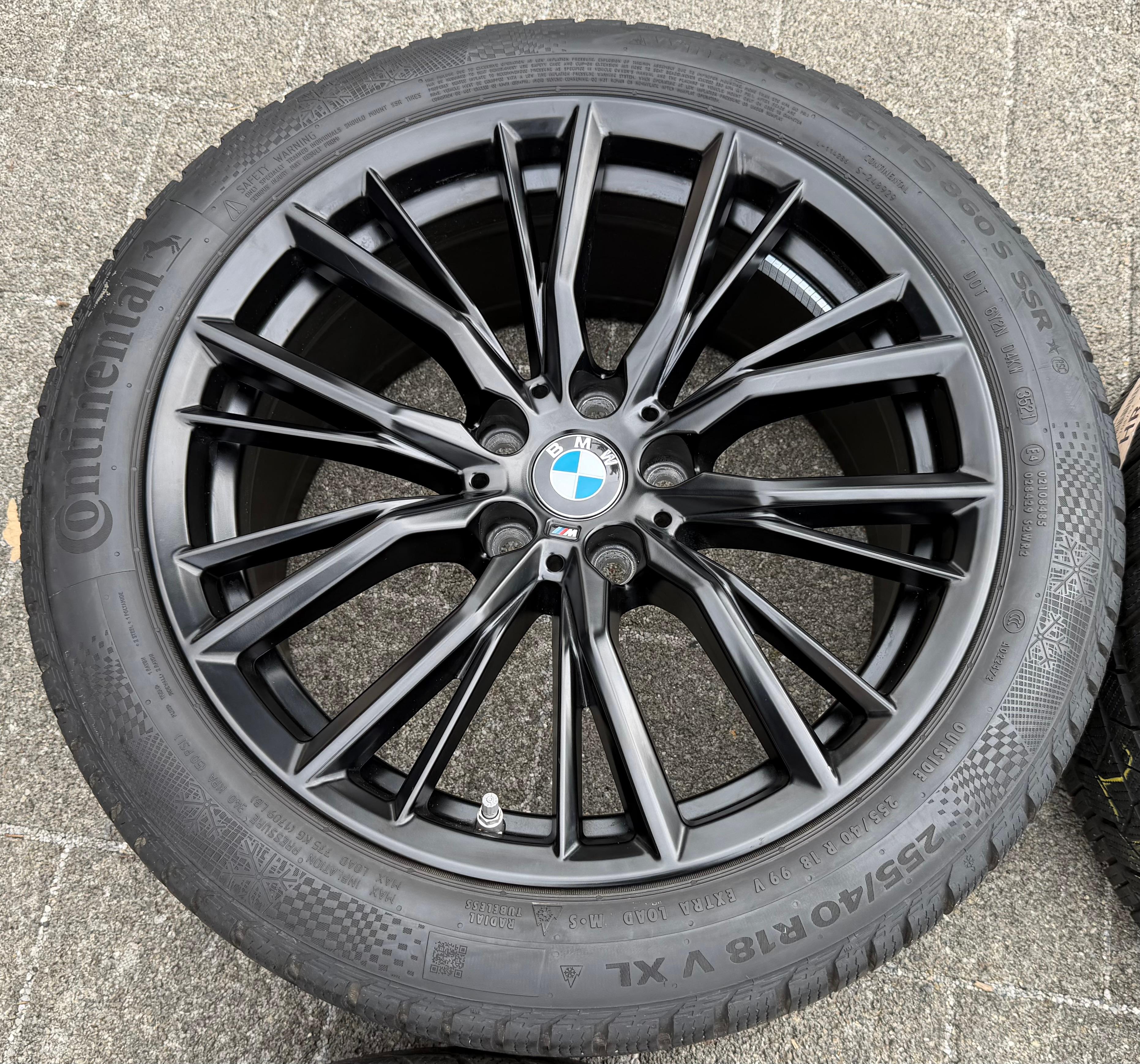 4 Original 18" Alu Winterräder BMW 3ER Reihe G20 G21 4ER G22 G23 2ER G42 M796 RDKS