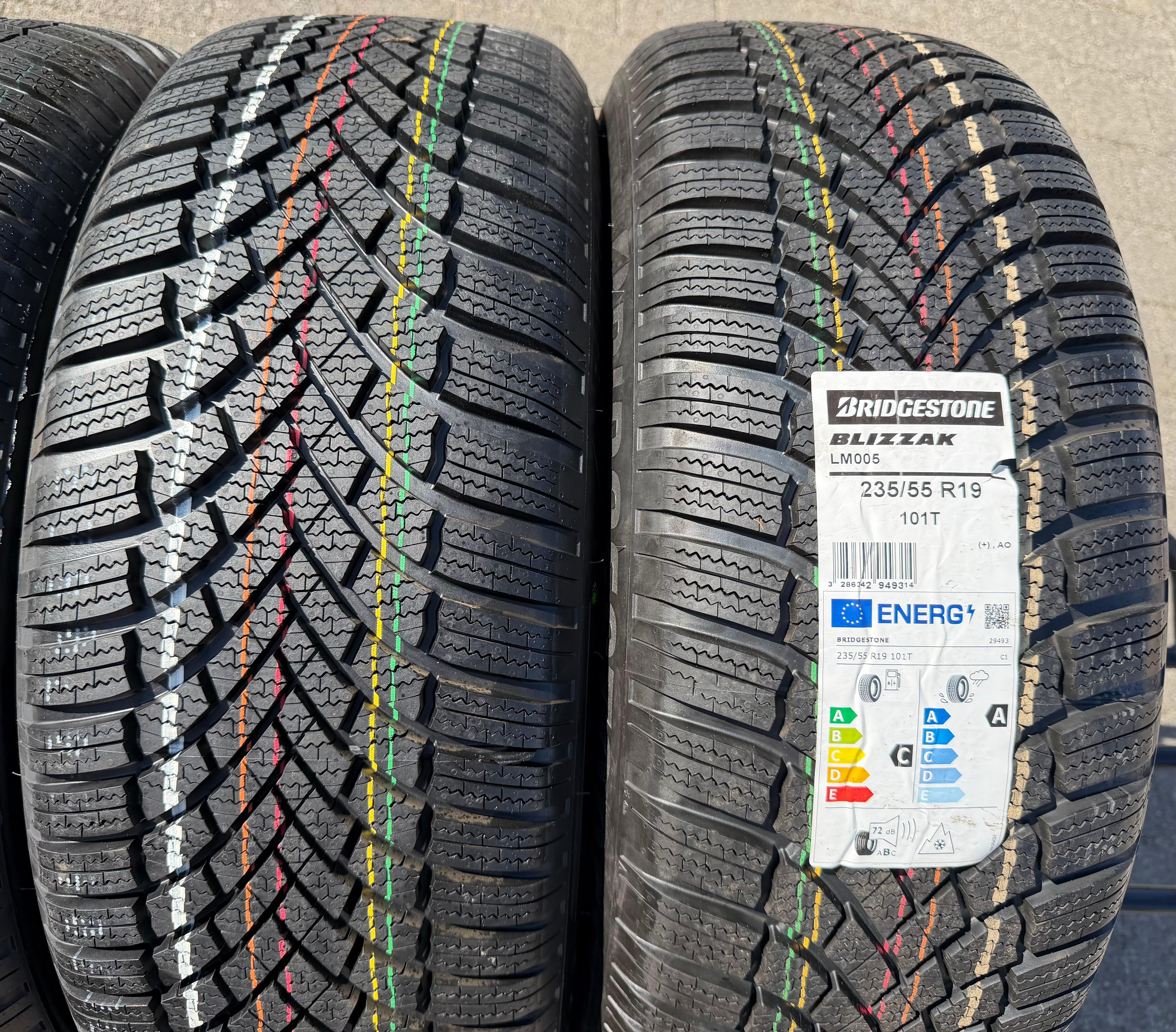 4 winterbanden Audi Q4, Škoda Elroq, Enyak, VW ID.4, ID.5, 1EA601027B, BRIDGESTONE, 2023, NIEUW