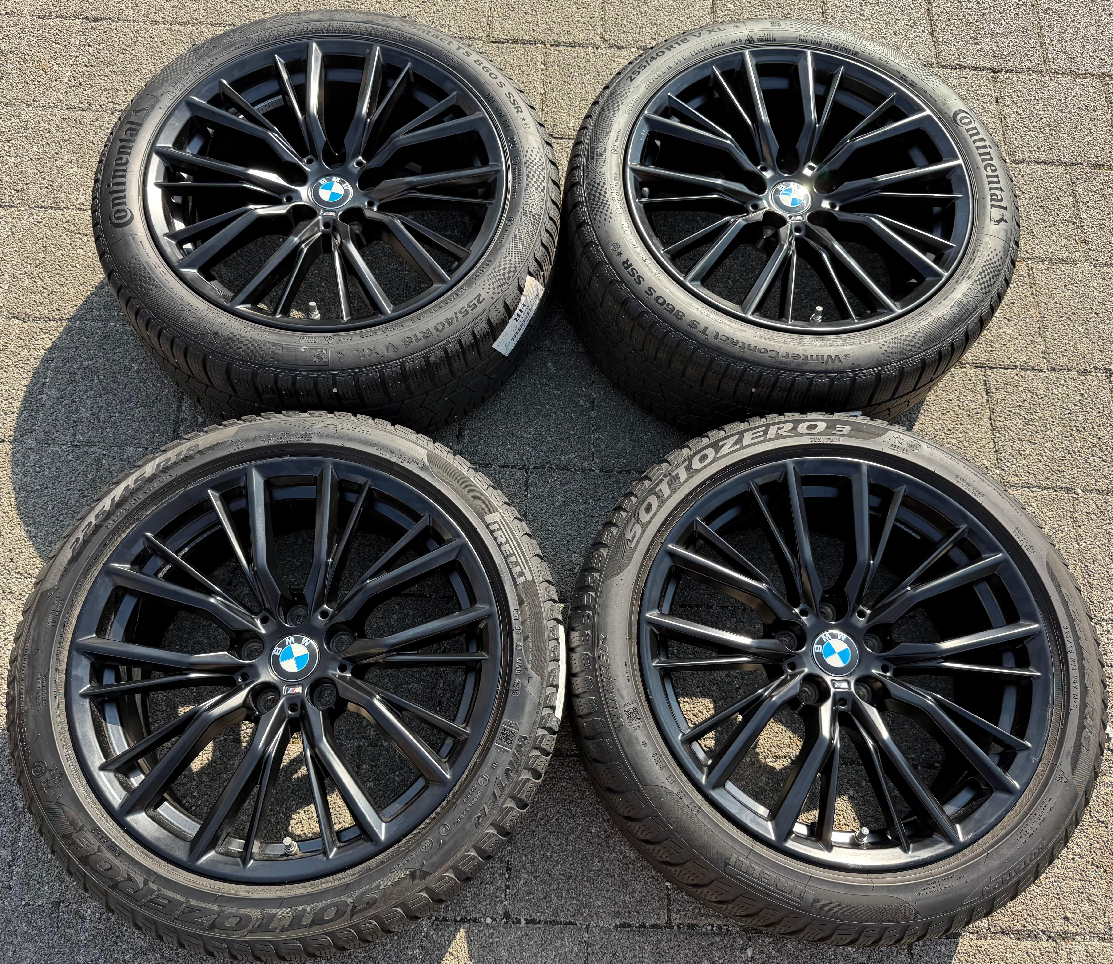 4 Original 18" Alu Winterräder BMW 3ER Reihe G20 G21 4ER G22 G23 2ER G42 M796 RDKS