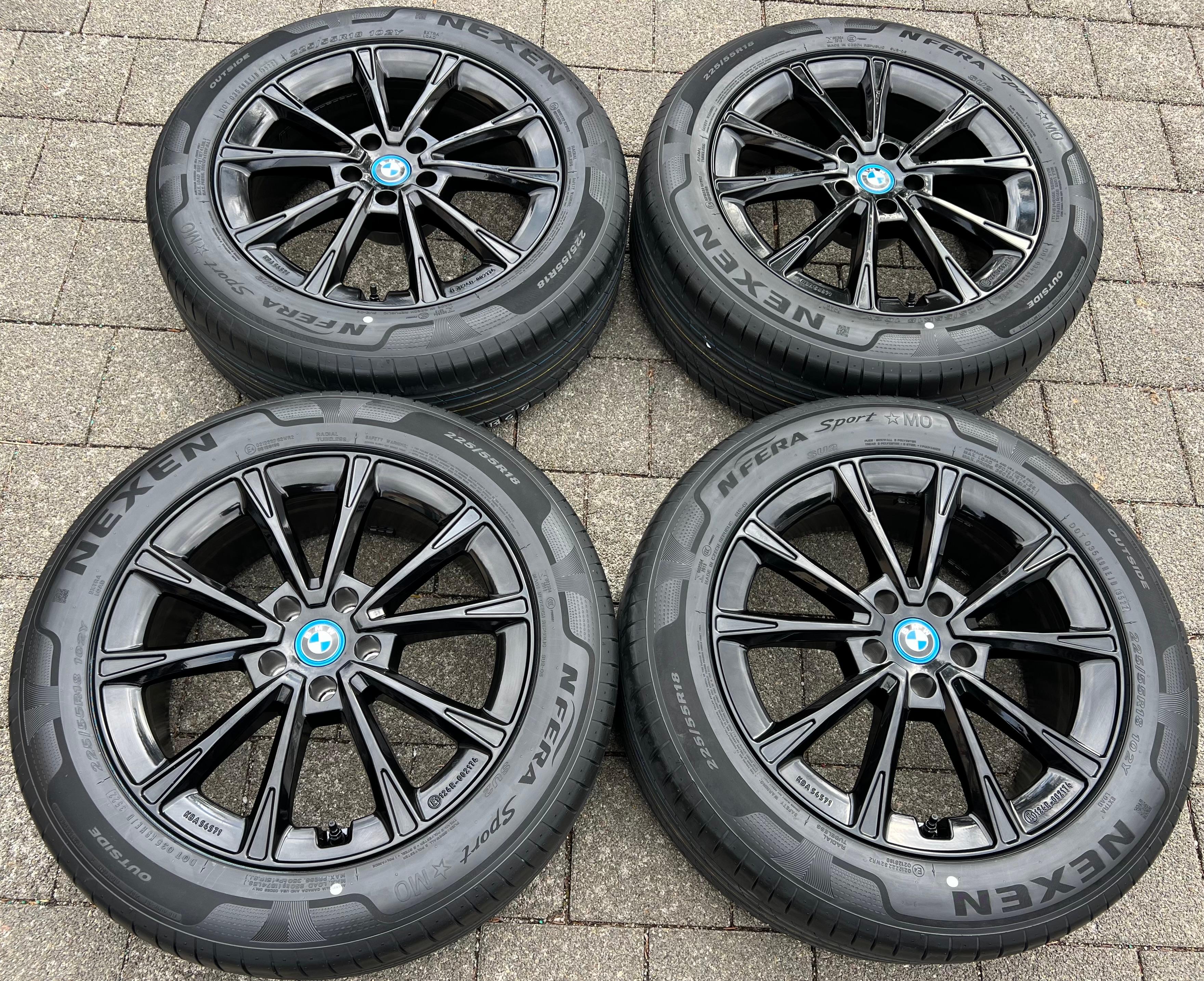 4 ALUMINIUM 18" ZOMERWIELEN BMW 5 SERIE G60 G61 225/55R18 102Y RDKS 2022 GRATIS VERZENDING