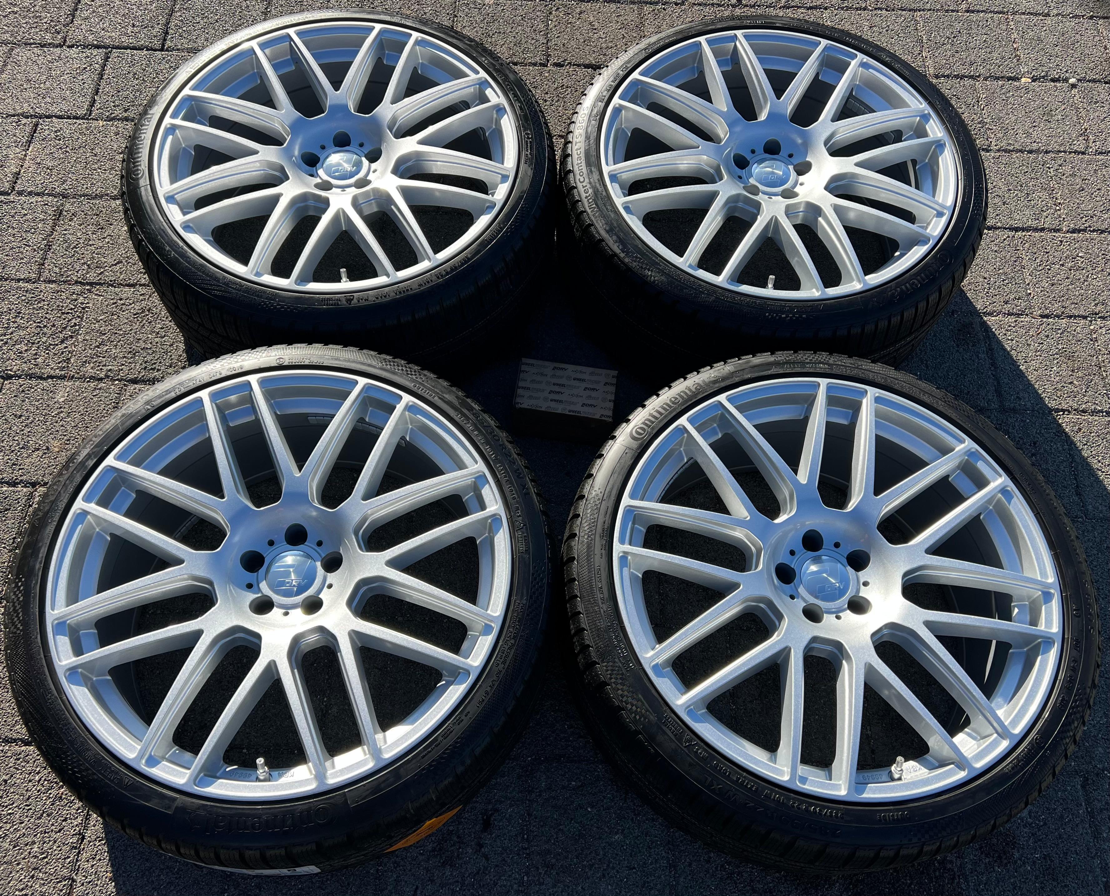 4 ALU 22" 2DRV WINTERRÄDER AUDI RS6 4K RS7 F2 285/30R22 101W CONTINENTAL