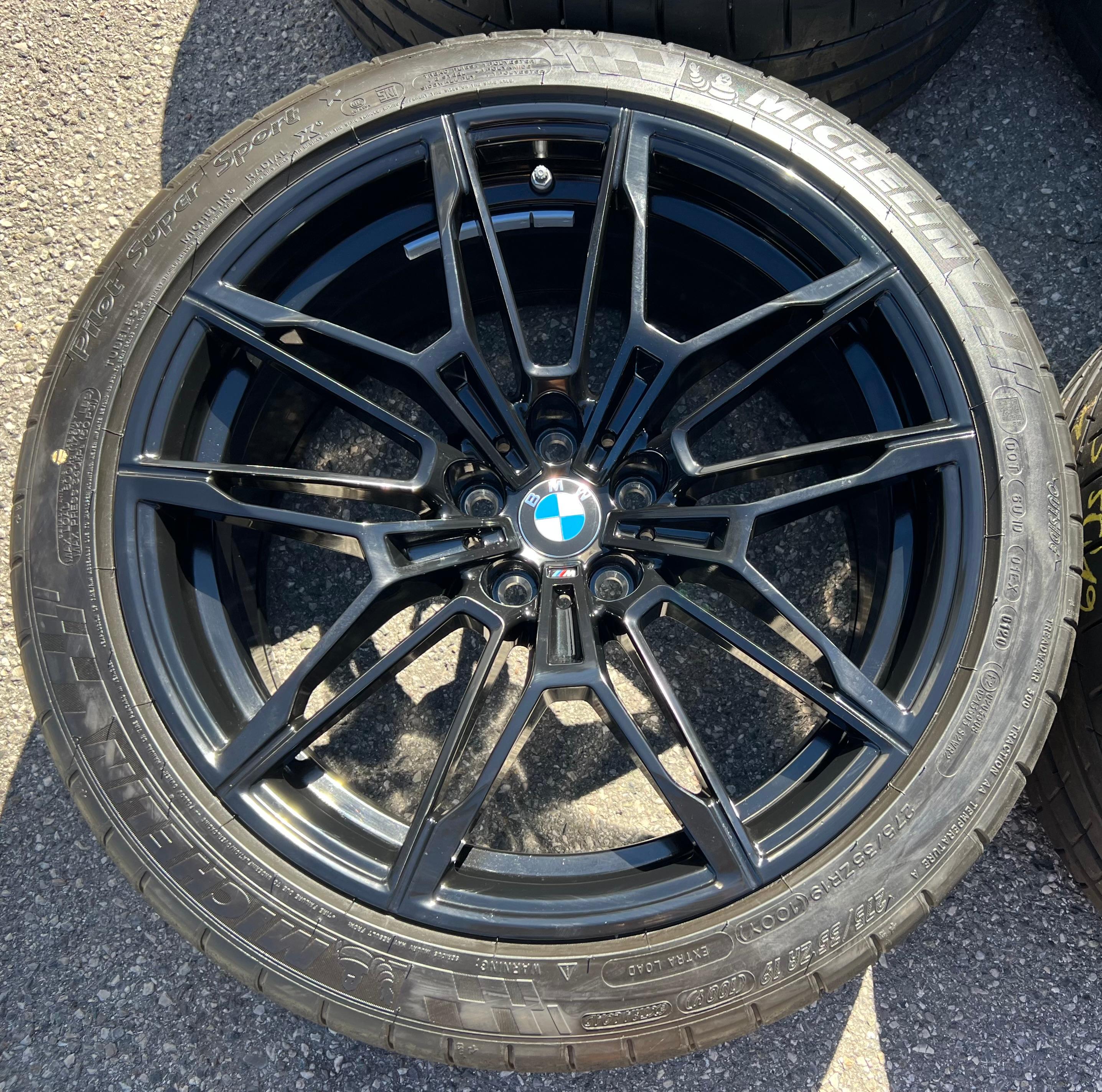 4 ORIGINELE 19" 20" ALUMINIUM ZOMERWIELEN BMW M3 G80 M4 G82 G83 STYLING M825 GRATIS LEVERING