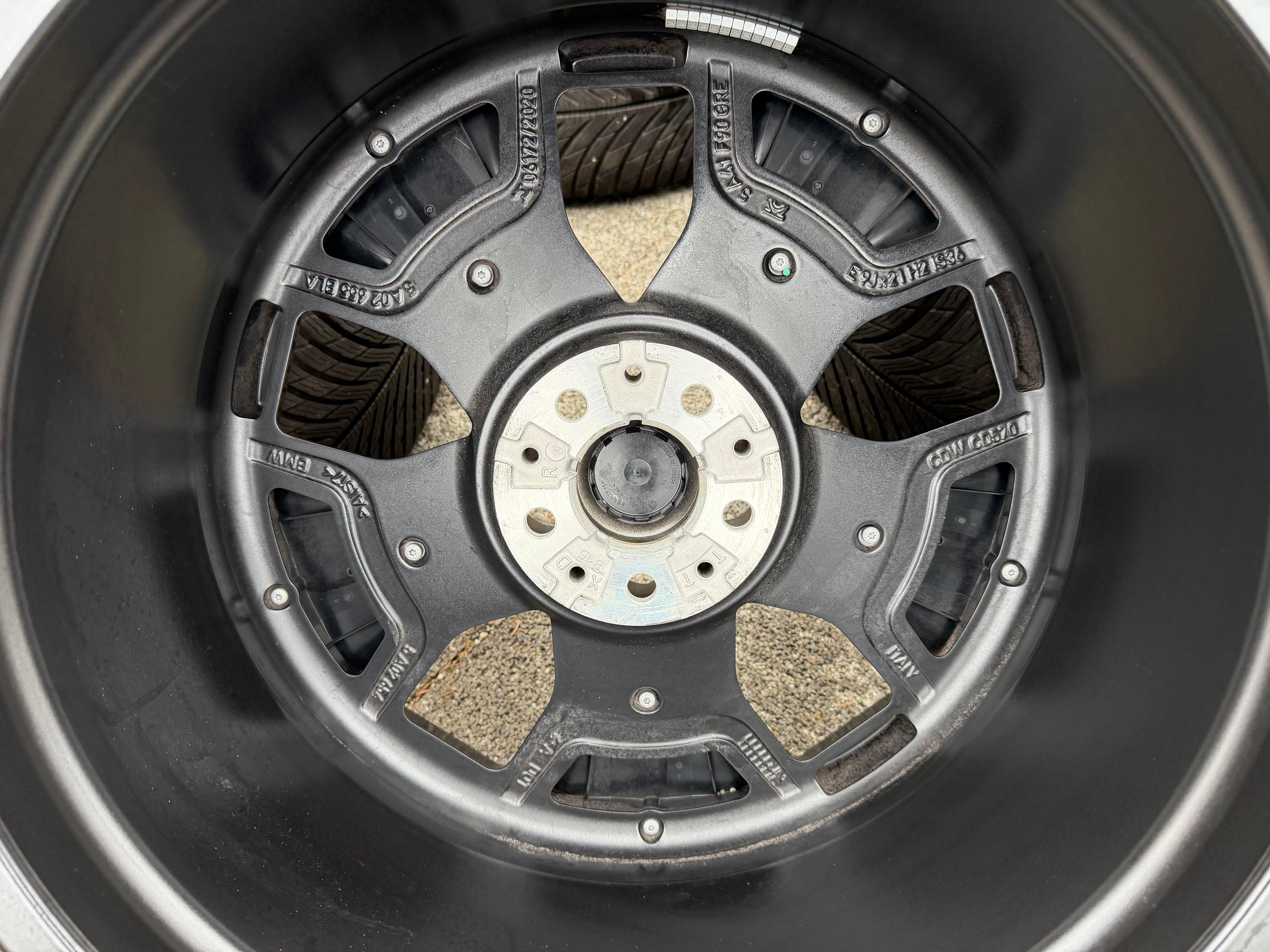4 roues hiver complètes en alliage d’origine 21" BMW iX i20, design 1011, 255/50R21 109H 5A02655 Michelin