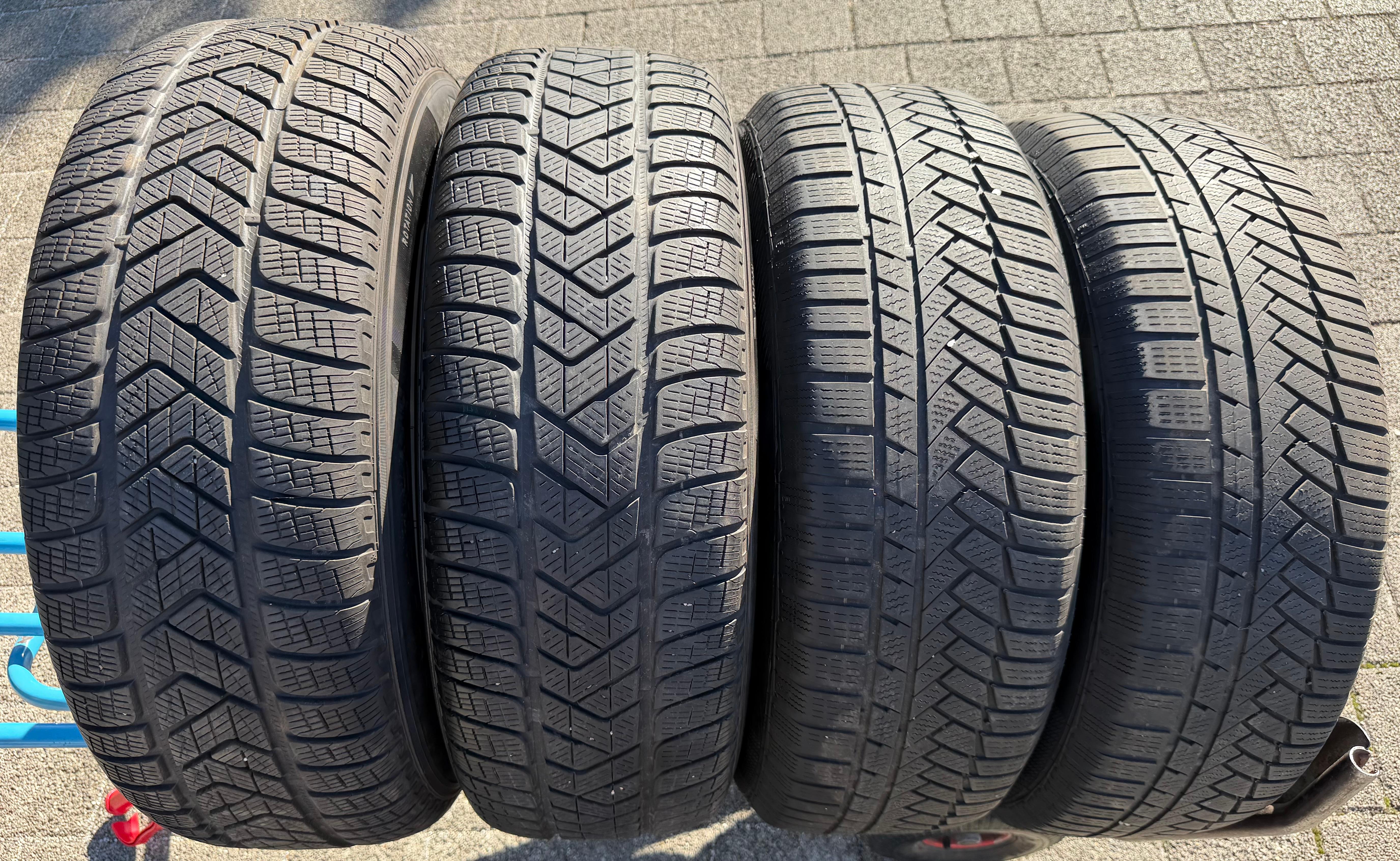 4 Original 17" Alu Winterräder Audi Q5 FY 80A601025J 7x17 ET34 235/65R17 104H