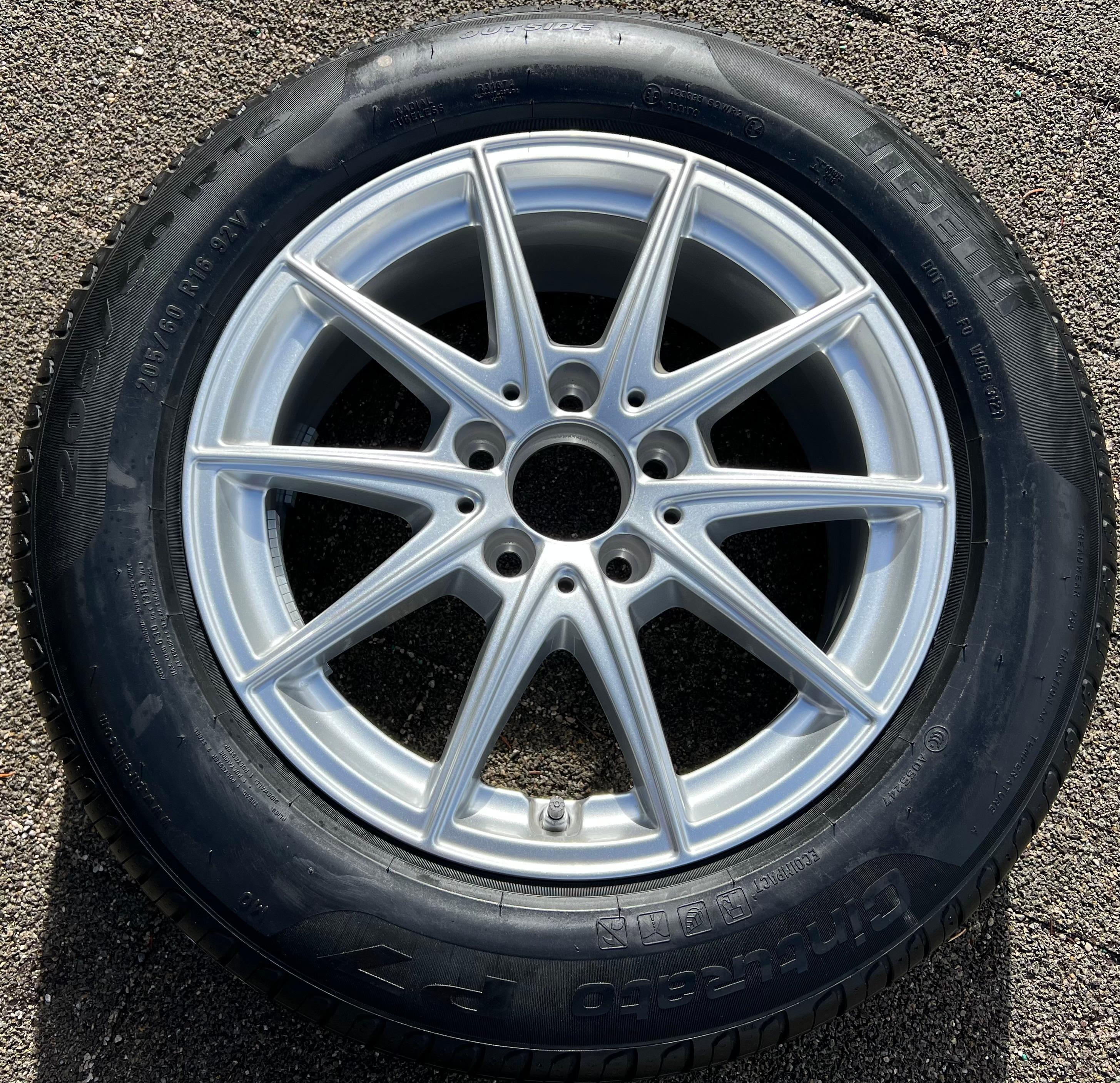 1 X ORIGINAL 16" ALUFELGE MERCEDES A-KLASSE W177 B-KLASSE W247 CLA W118 A1774011100 RDKS
