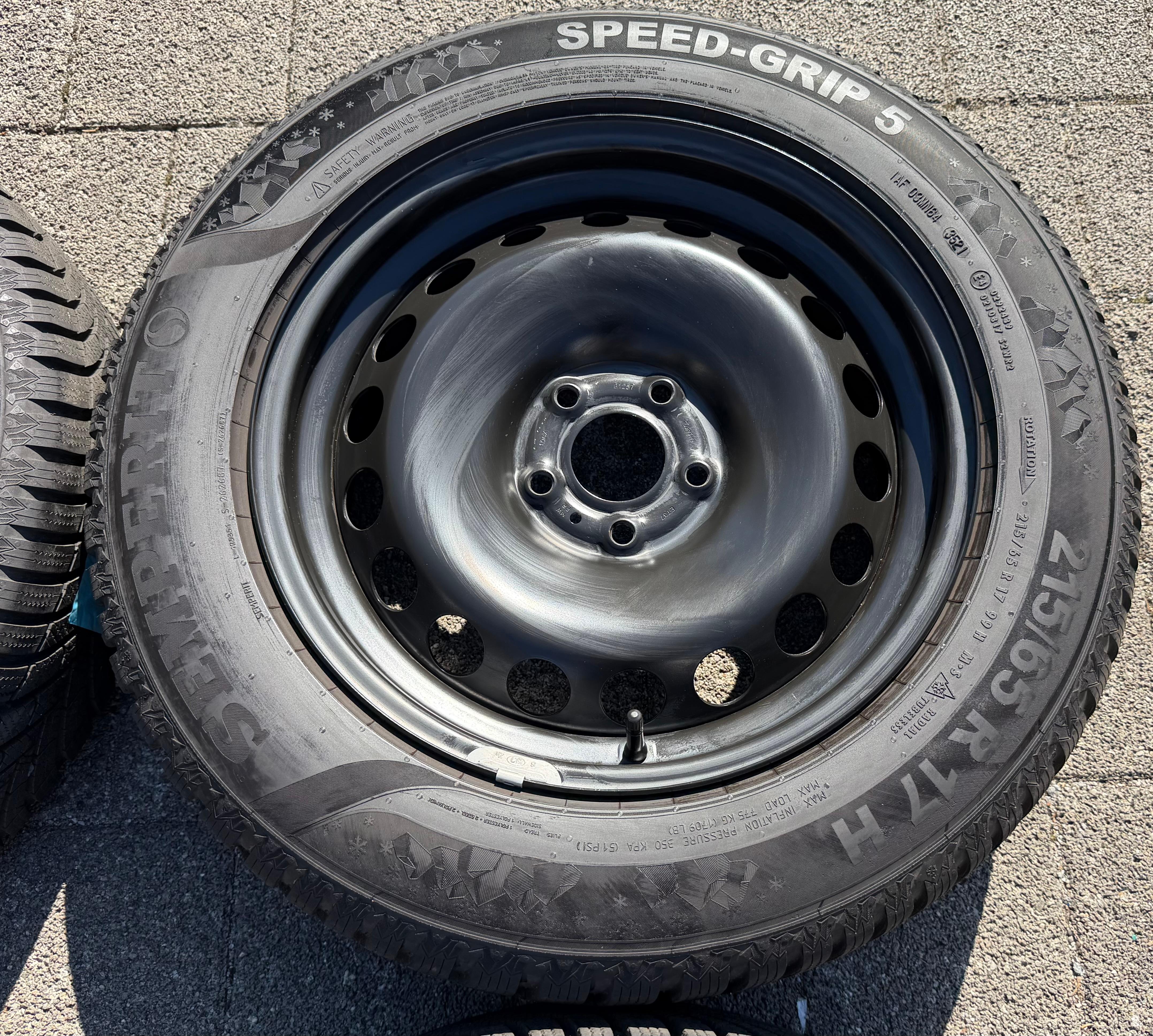 4 Winterräder Nissan Qashqai III J12 Renault Austral 215/65R17 99H RDKS Semperit