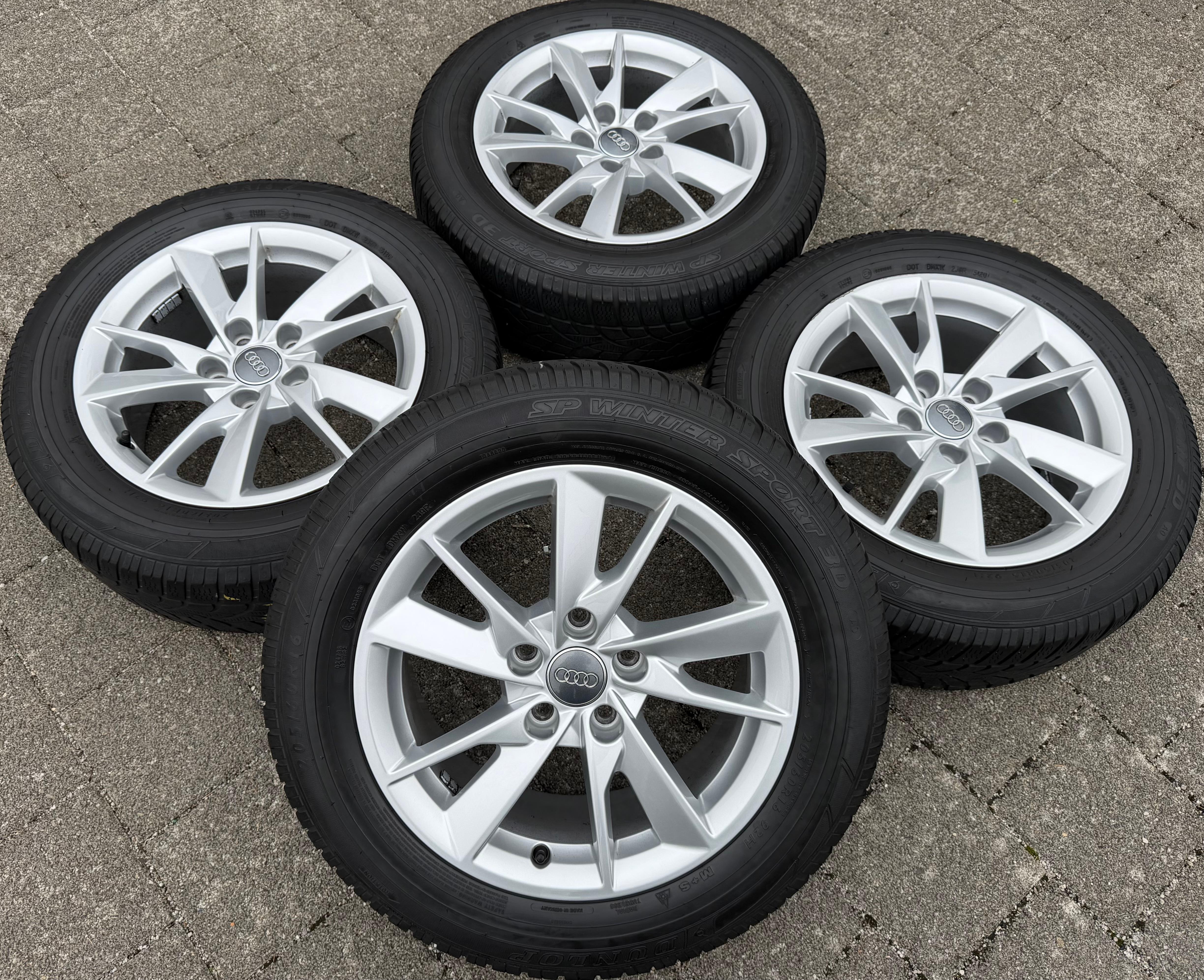 4 Original 16" Alufelgen Felgen Audi A4 8W B9 8W0601025B 7x16 ET35