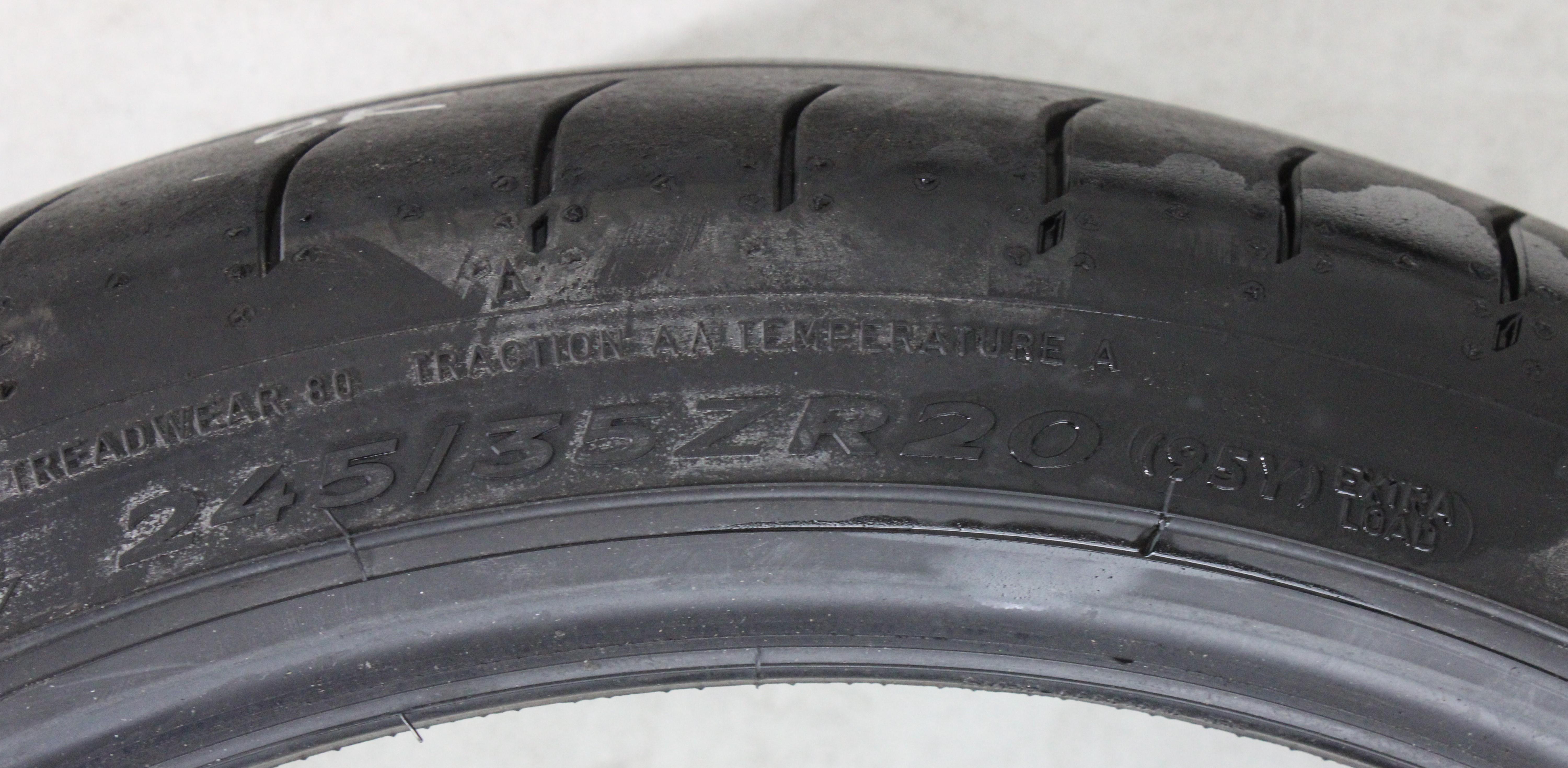 1 x 245/35R20 95Y Sommerreifen Dunlop Sport Maxx Race 2 N2 5mm 2024 XL
