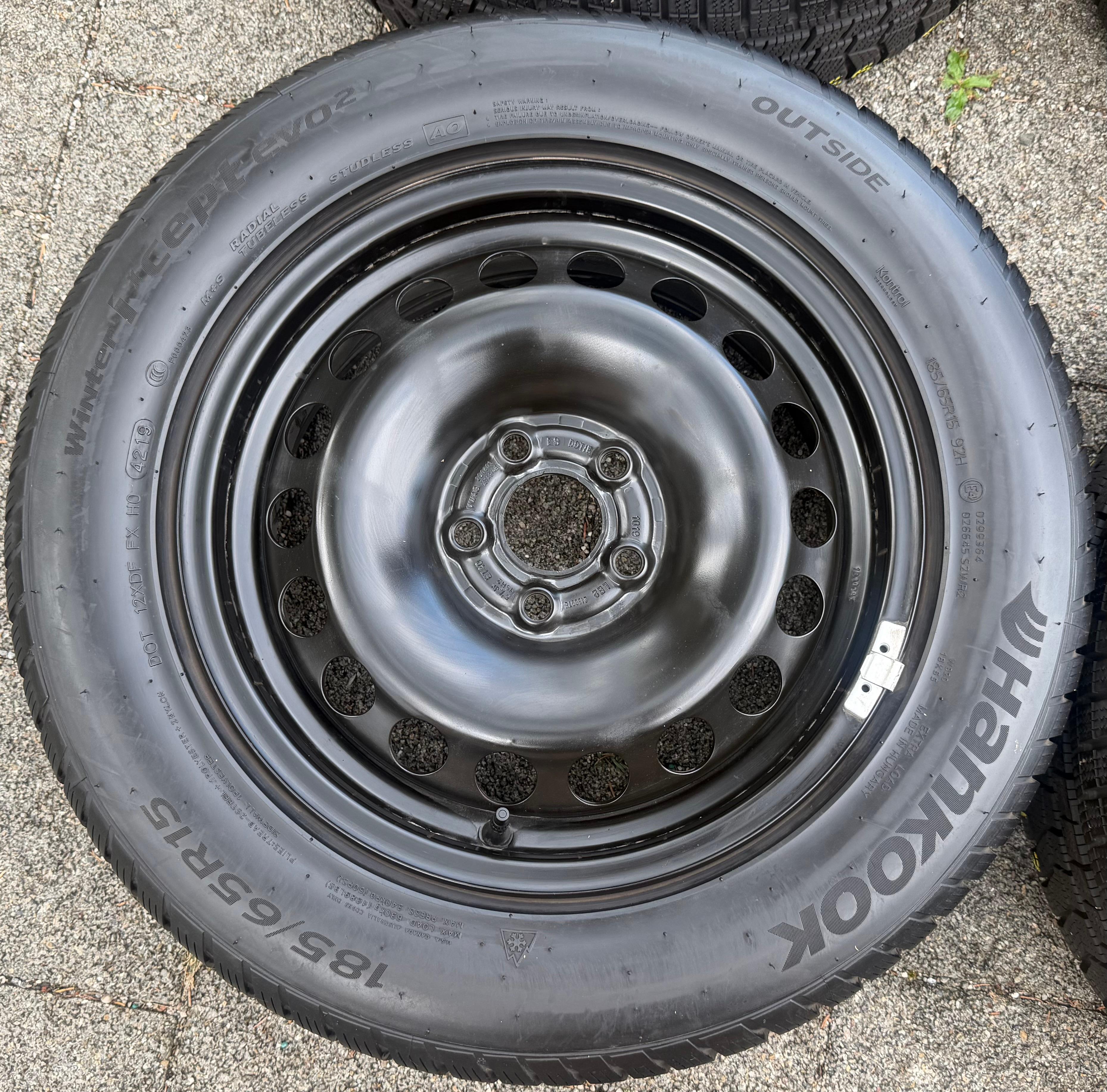 4 WINTERRÄDER AUDI A1 CITY CARVER GB SEAT IBIZA ARONA KJ VW POLO AW 2G 185/65R15 92T