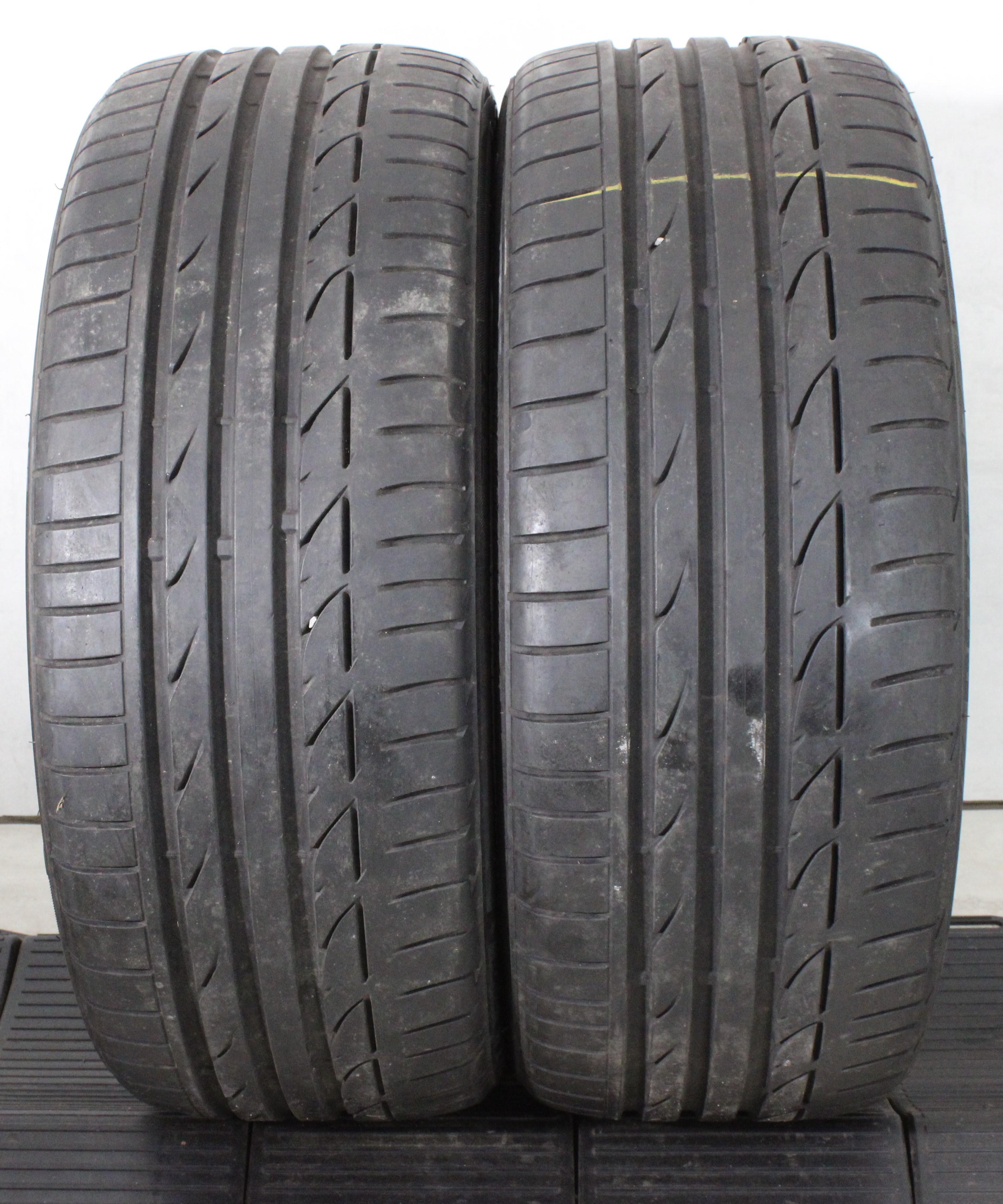 2 x 225/40R19 89Y Sommerreifen Bridgestone Potenza S001 Runflat 6mm 2013 Freihaus