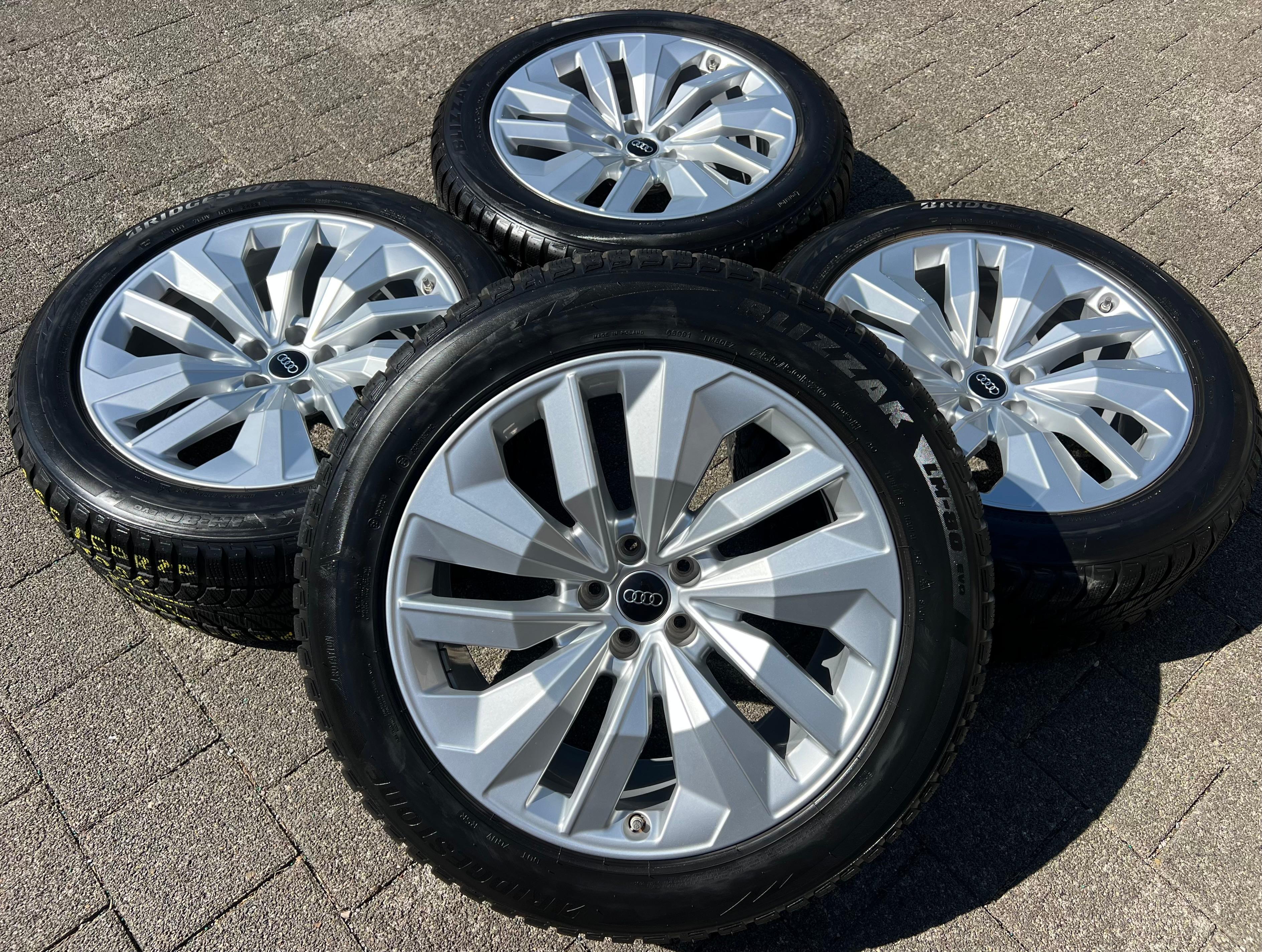 4 ORIGINAL 20" ALU WINTERRÄDER AUDI Q8 GE E-TRON 4KE601025N 255/50R20 109H 2022