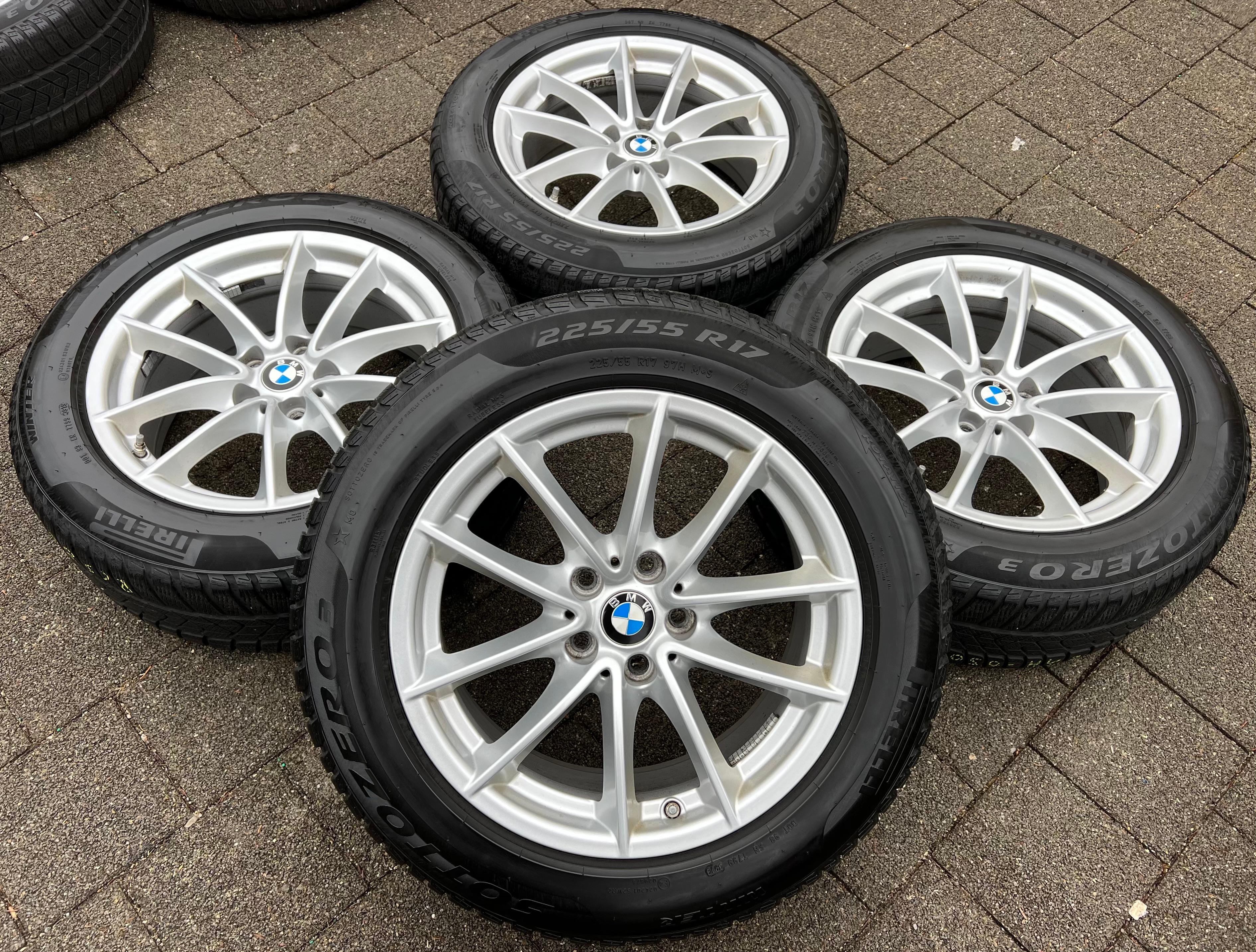 4 ROUES D'HIVER ALU 17" BMW SÉRIE 5 G30 G31 225/55R17 97H PIRELLI RDKS 6868217 FRANCO DOMICILE