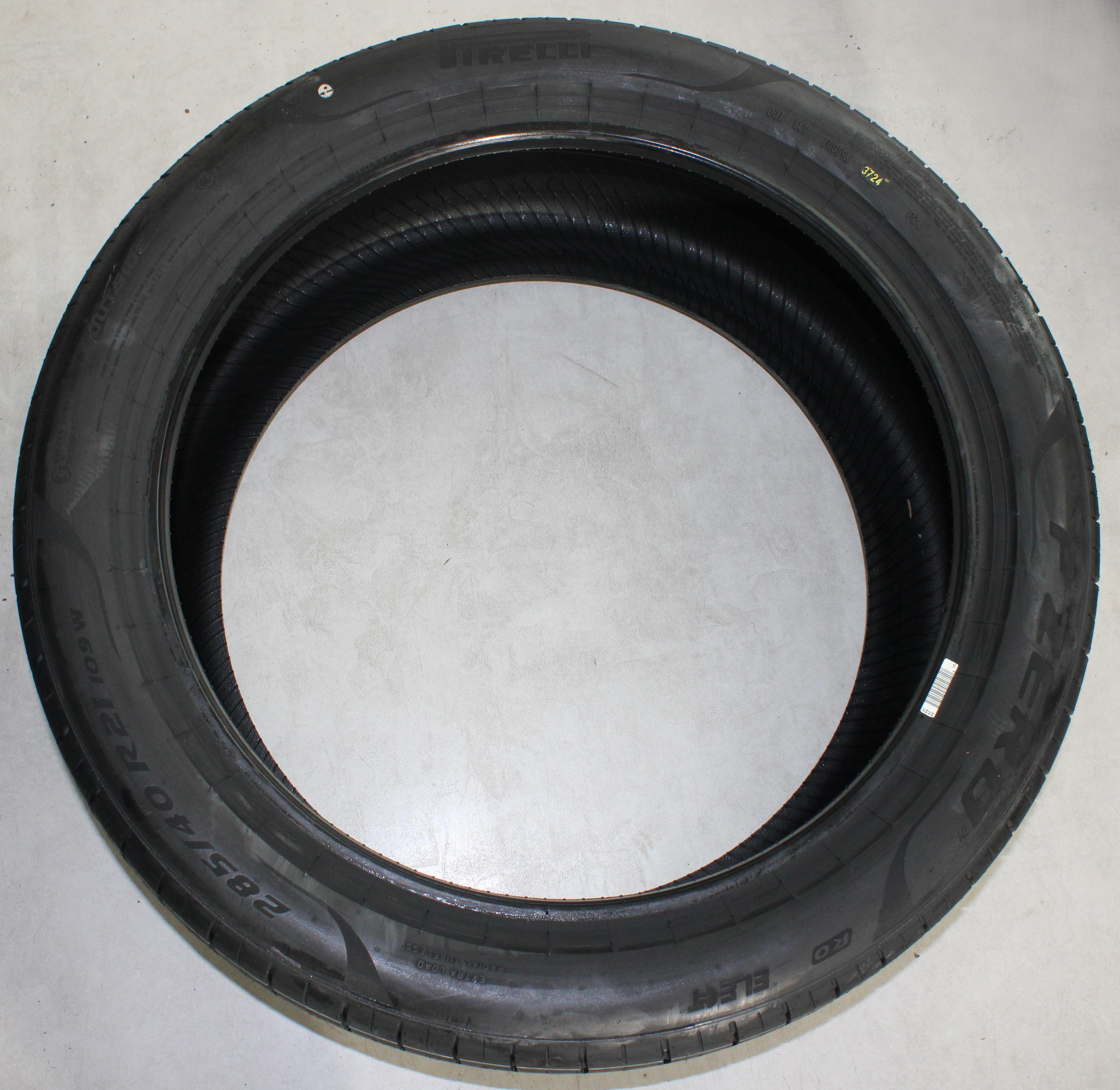 4 pneumatici estivi Pirelli P Zero PZ4 RO Elect 2024, 285/40R21 109W, NUOVI