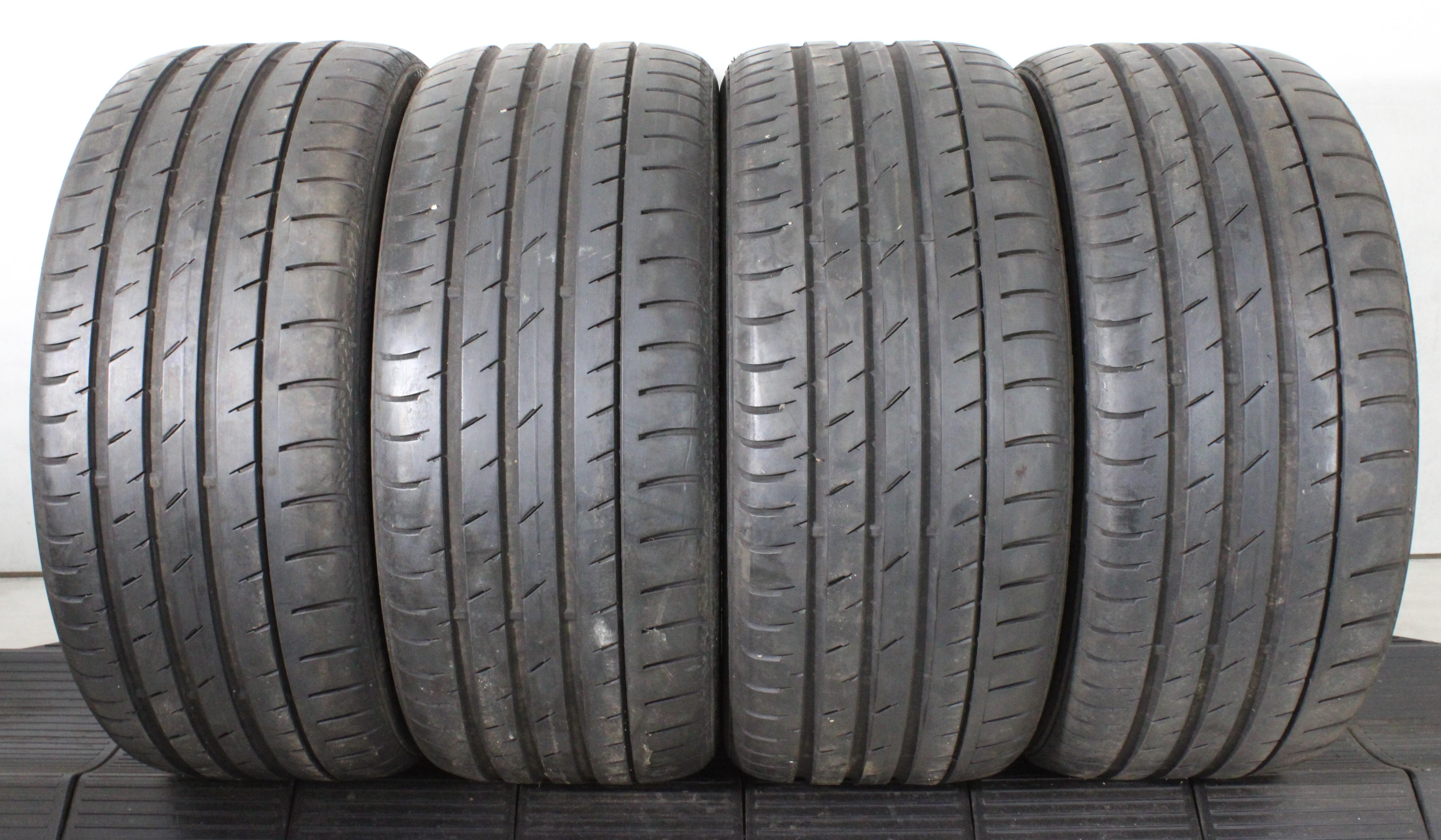 4 x 255/40R18 99Y Sommerreifen Continental Sport Contact 3 MO 2x 5,5mm und 2x 4,5-5mm 2x2016/2x2017 XL