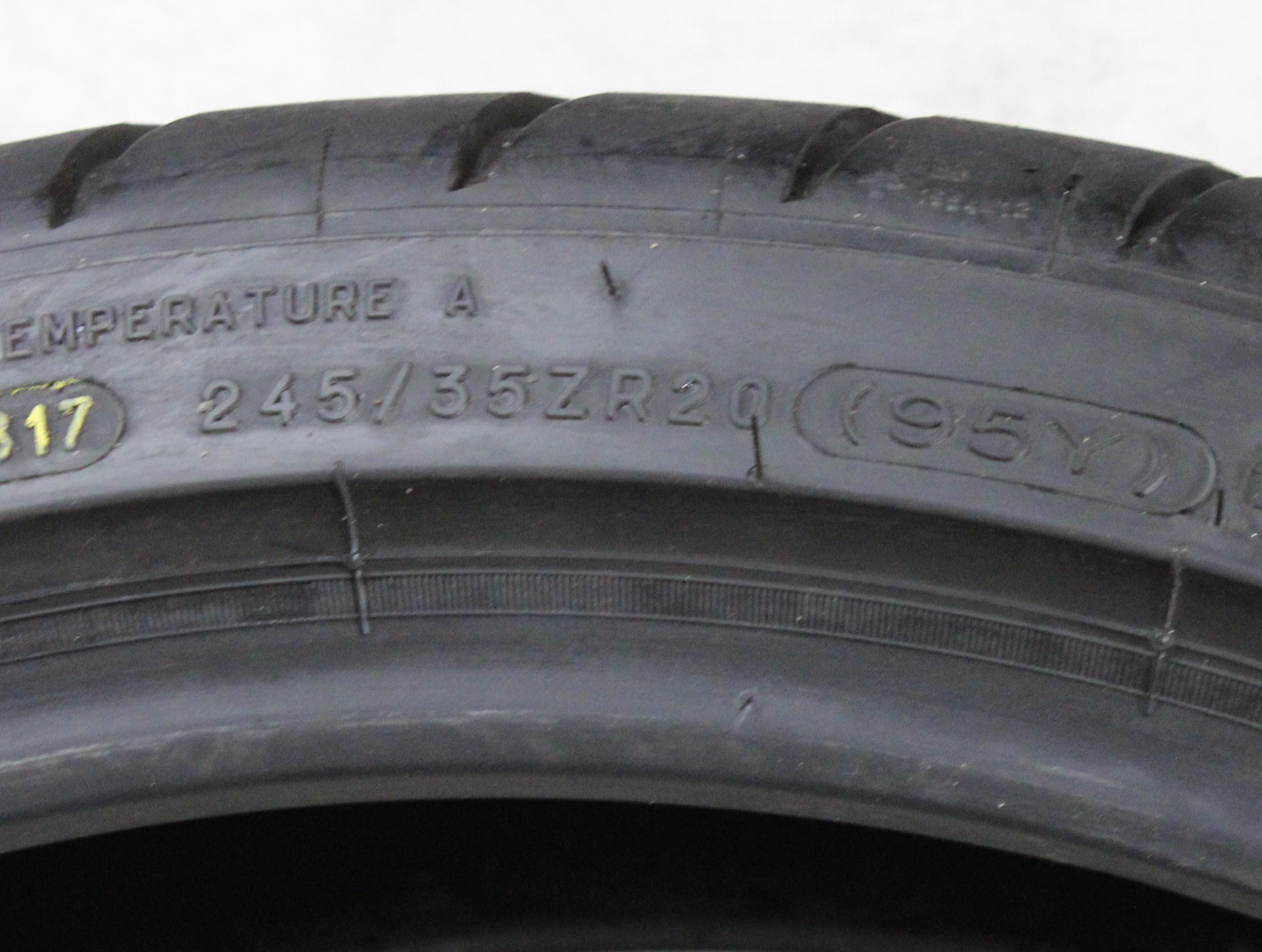 2 x 245/35R20 95Y Sommerreifen Michelin Pilot Sport Cup 2 N1  4,5-5mm 2017