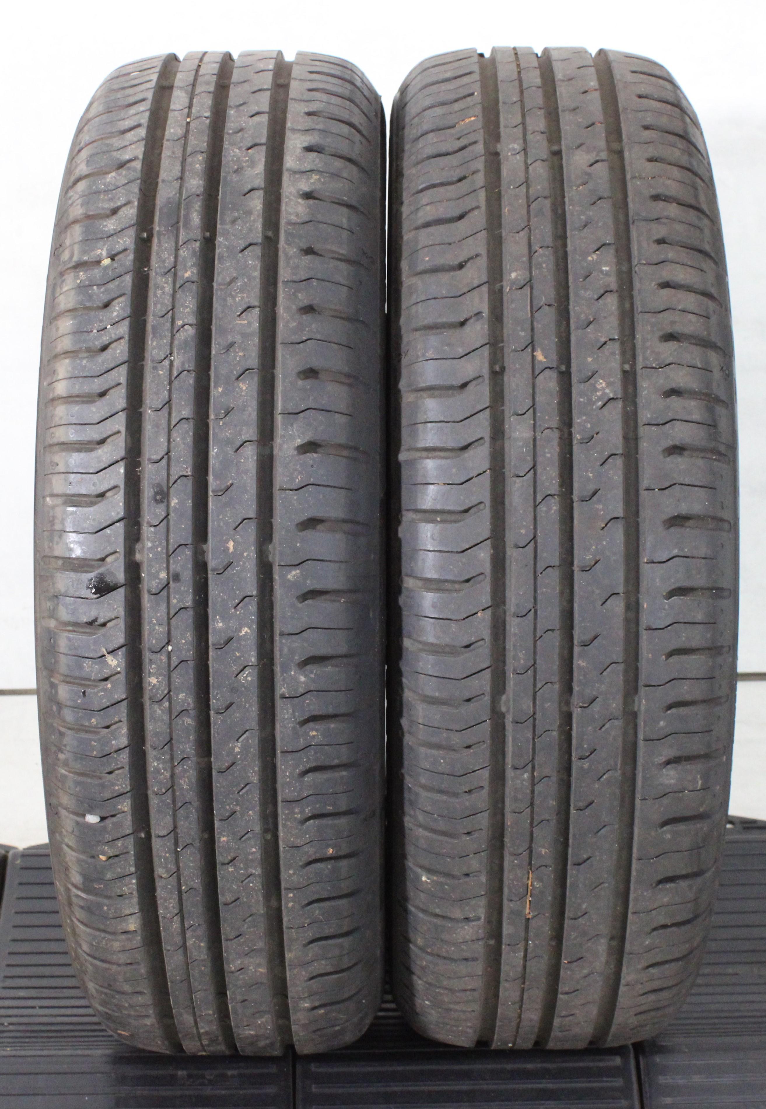 2 x 165/60R15 77H Sommerreifen Continental Eco Contact 5 6-6,5mm 2017