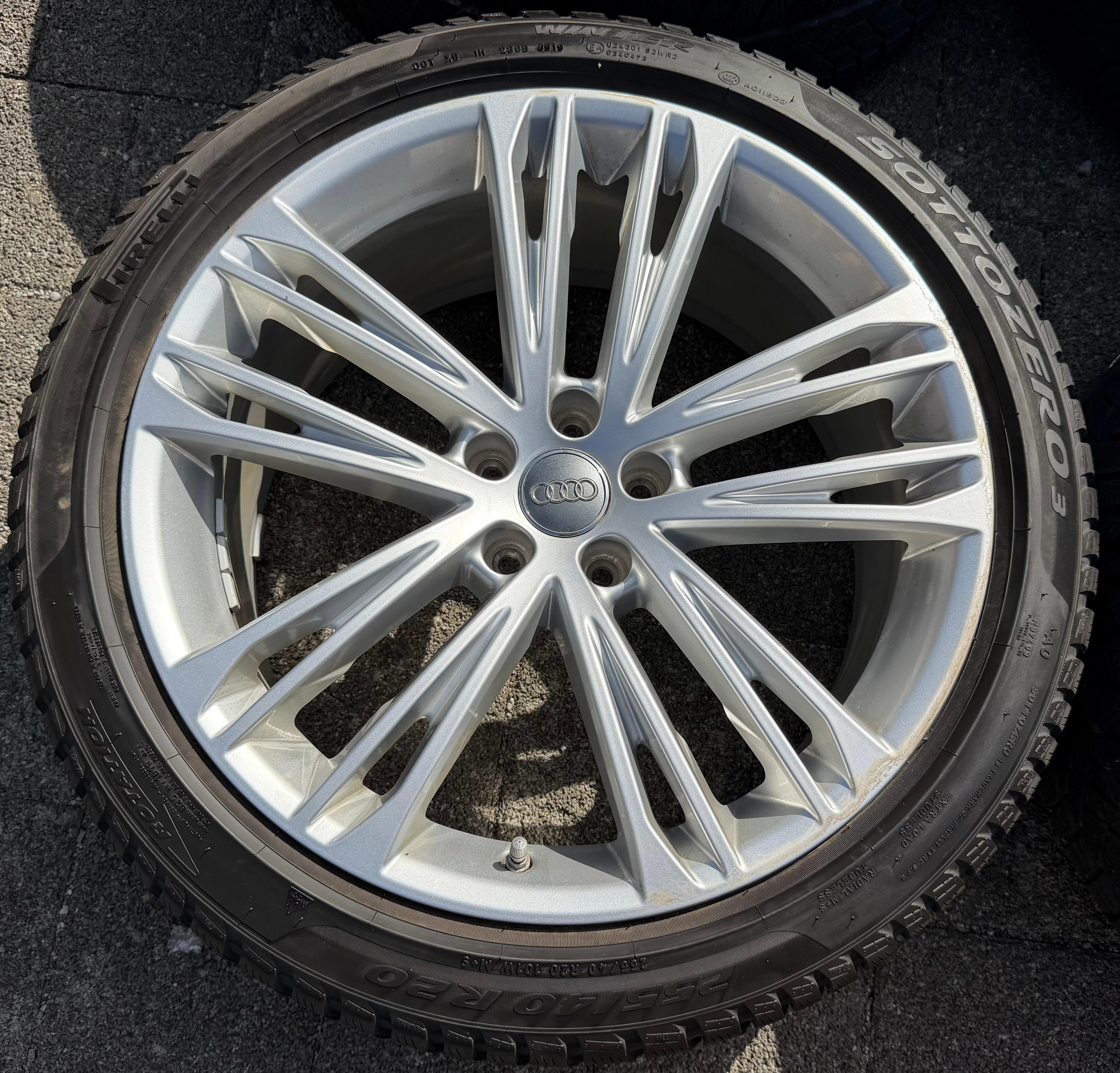 4 ORIGINAL 20" ALU WINTERRÄDER AUDI A7 4K 4K8601025F 255/40R20 101W RDKS FREIHAUS