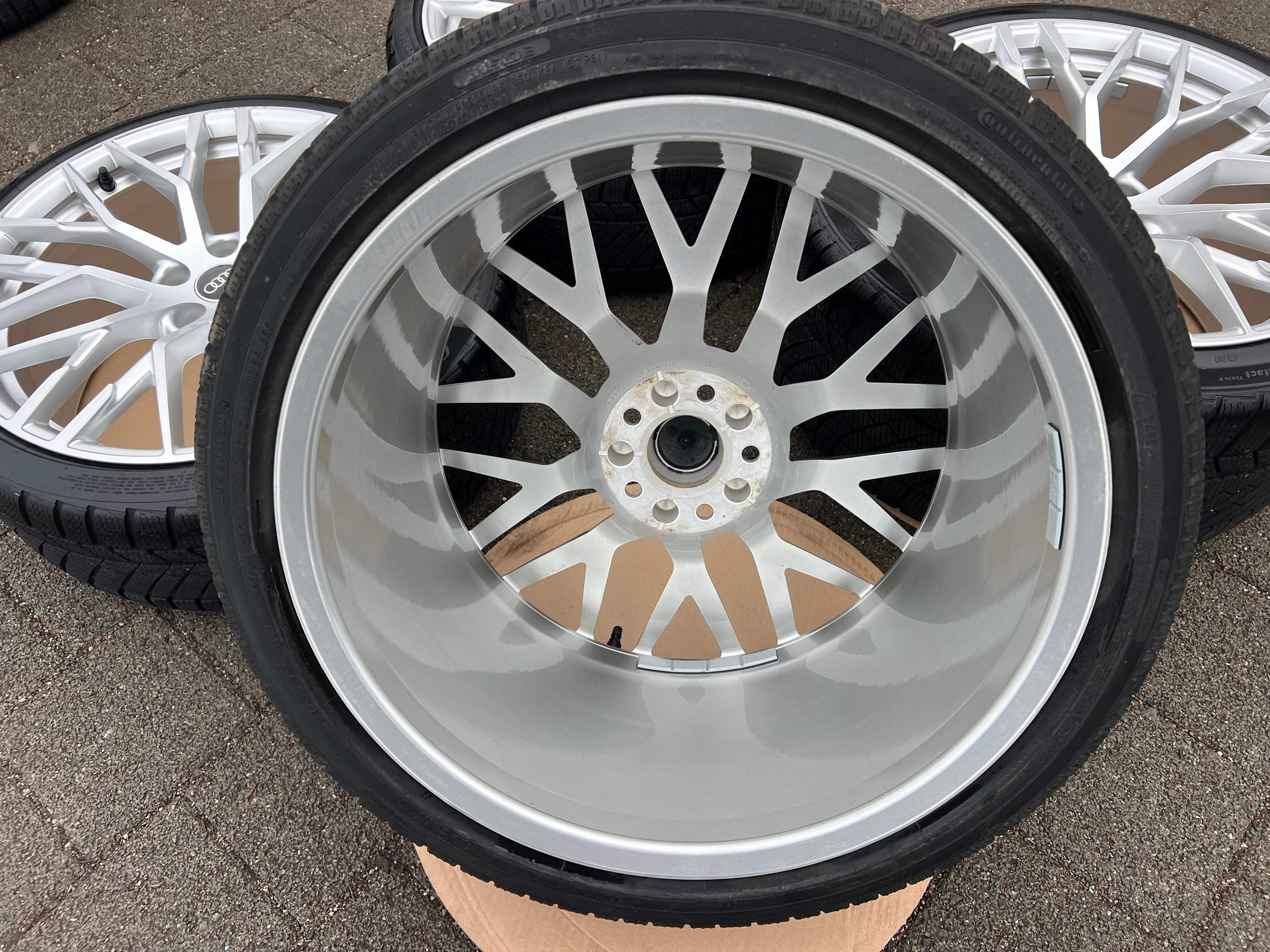 4 ORIGINAL 20" ALU WINTERRÄDER AUDI R8 V8 V10 4S 4S0601025G 4S0601025H NEUWERTIG