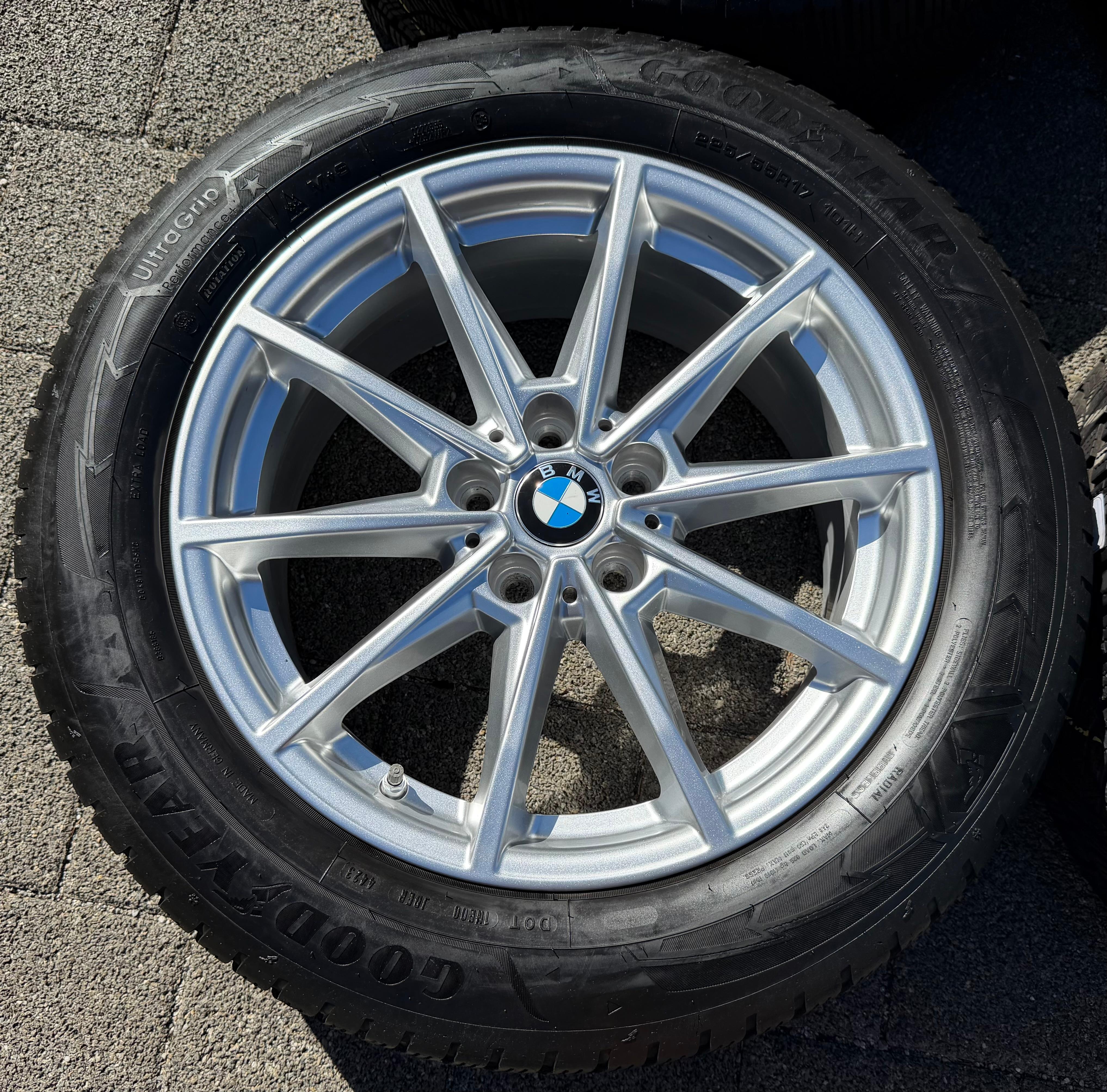 4 roues complètes hiver en aluminium d’origine BMW Série 4 Gran Coupé G26 i4, design 851, RDKS