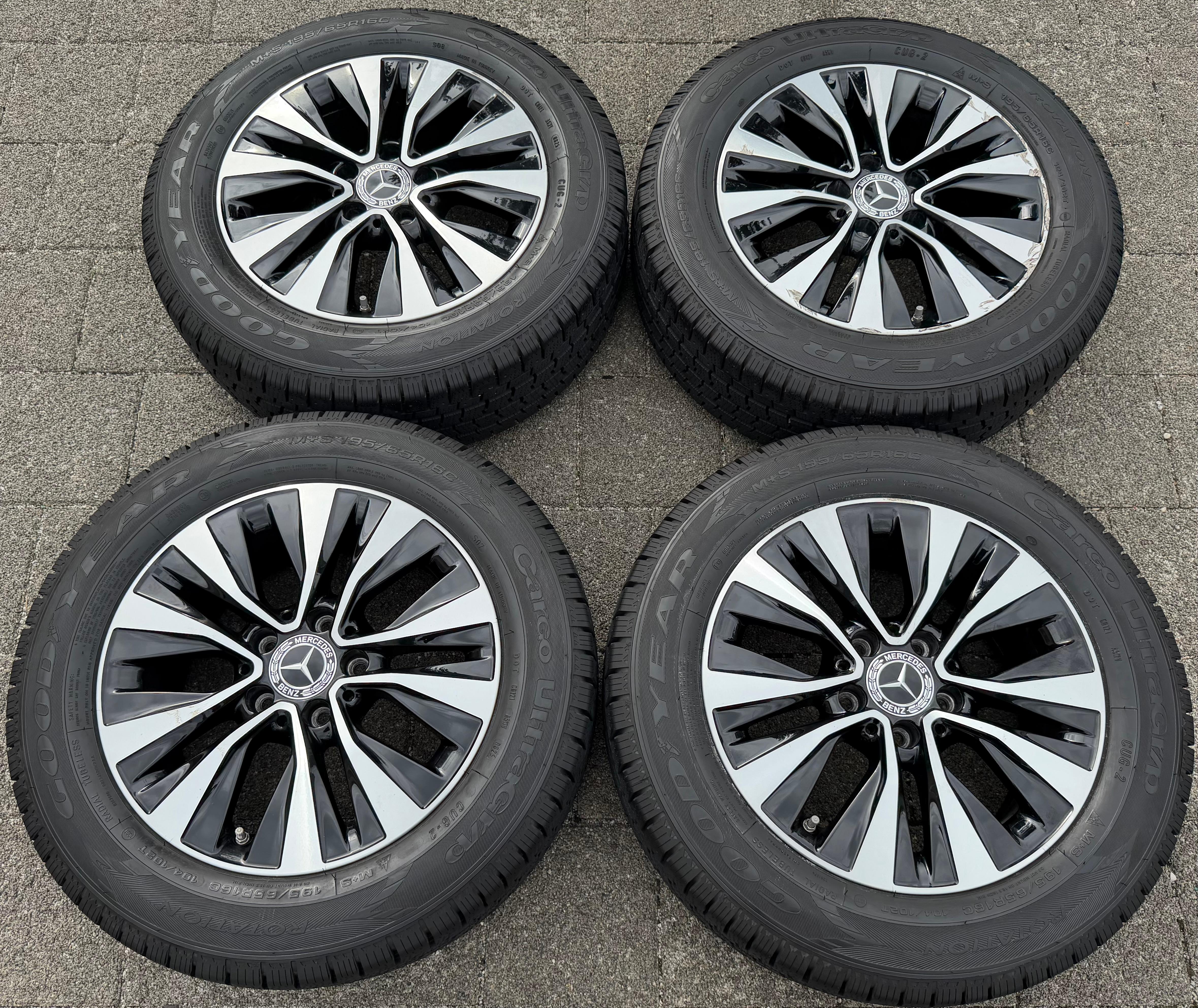 4 ORIGINAL 16" ALUFELGEN MERCEDES A-KLASSE W177 B-KLASSE W247 CLA W118 A1774010000 RDKS