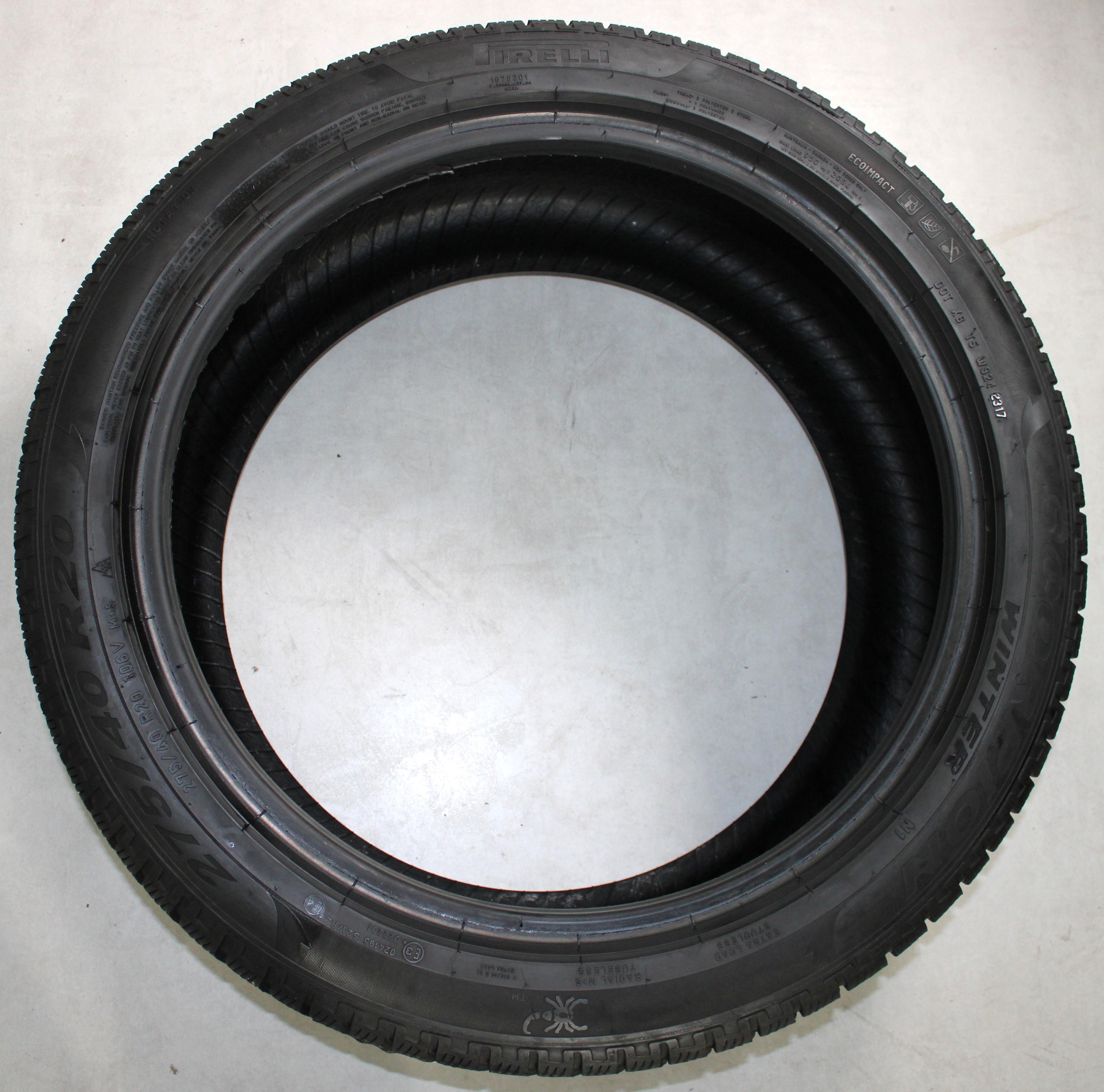 2 x 275/40R20 106V Winterreifen Pirelli Scorpion Winter 5,5-6mm 2017 N1