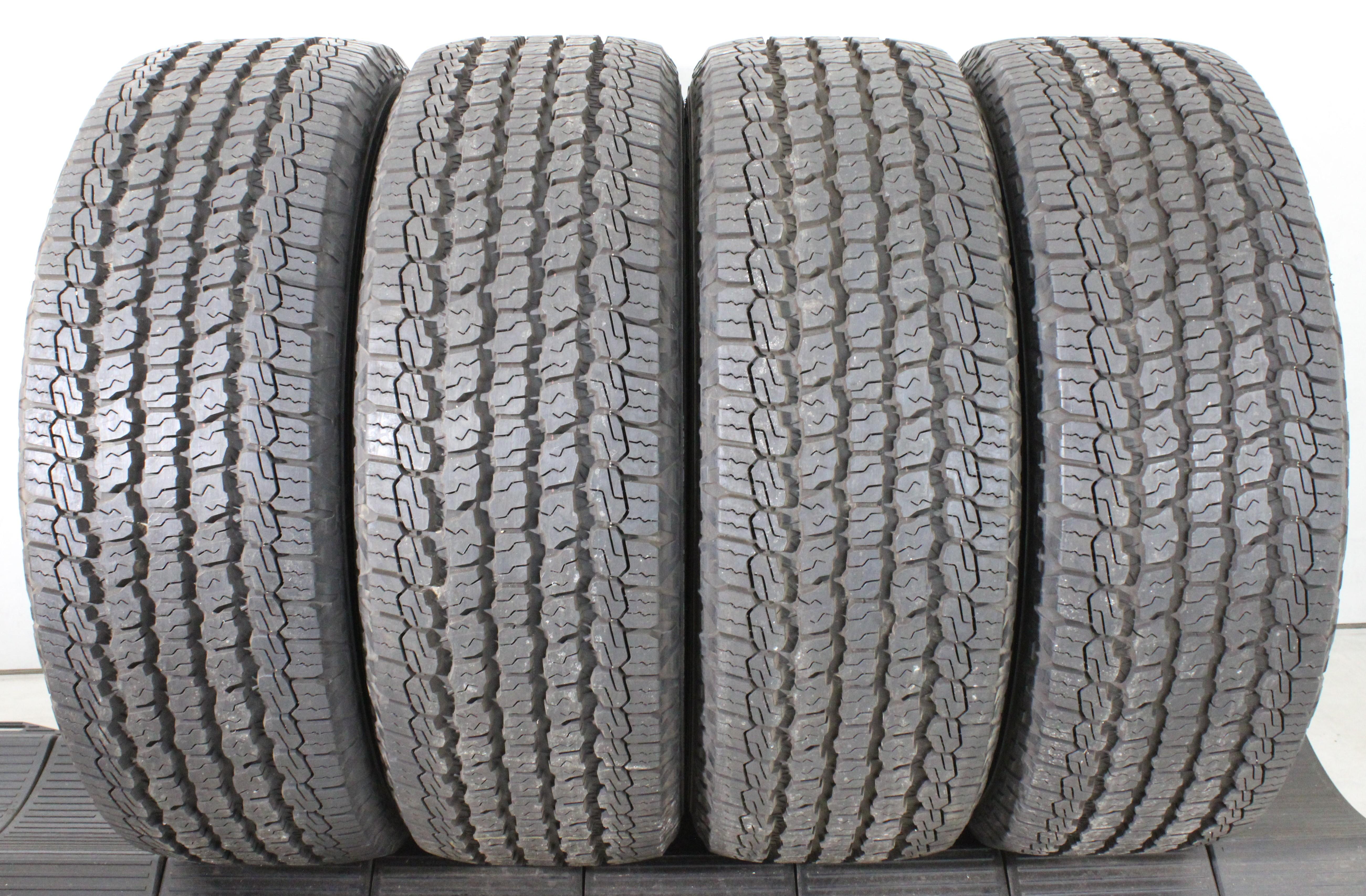 4 x 265/60R18 110T Sommerreifen Goodyear Wrangler All-Terrain Adventure Volles Profil 2016