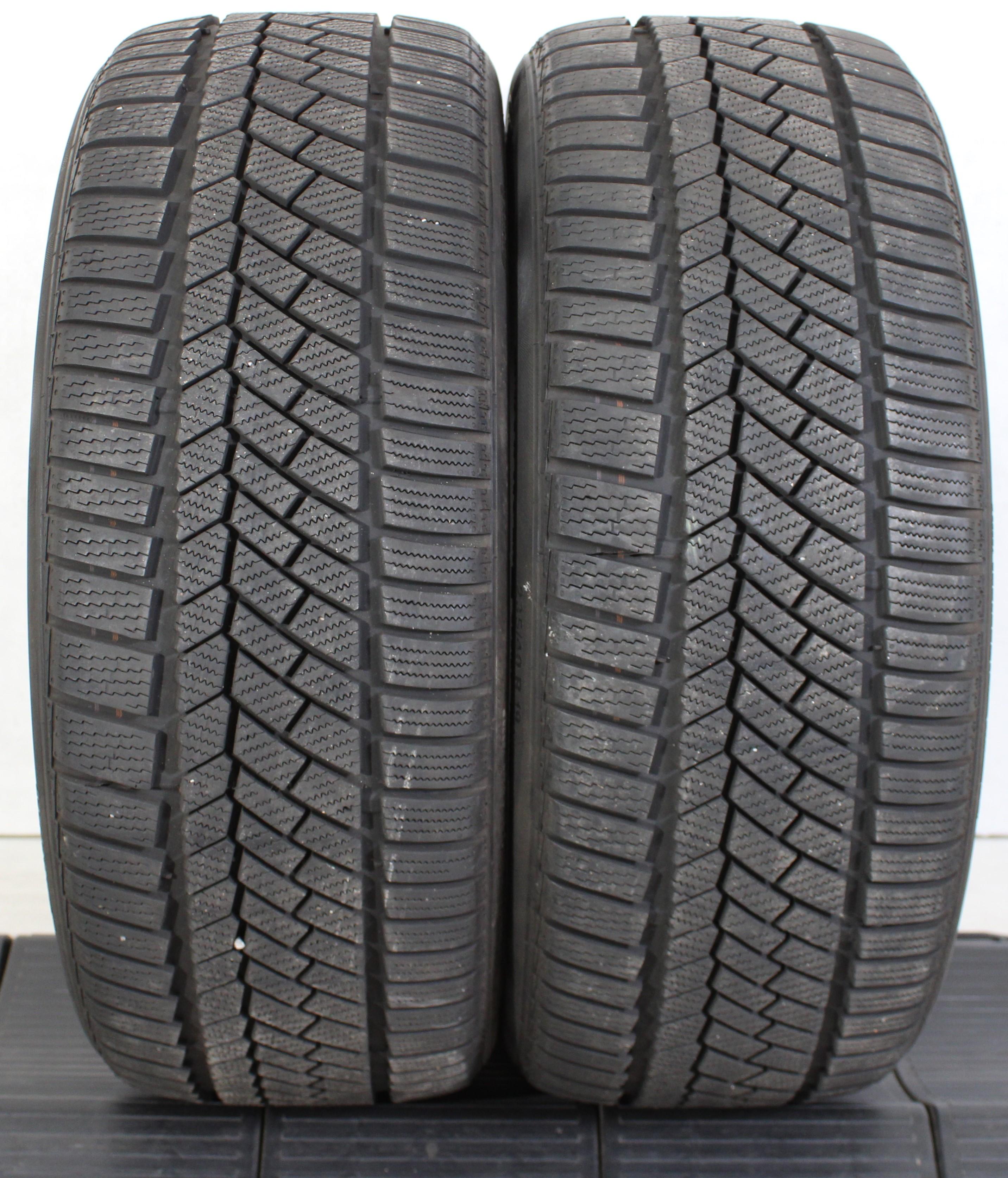 2 x 235/40R19 92V Winterreifen Continental Winter Contact TS830P 7,5-8mm 2016 N0