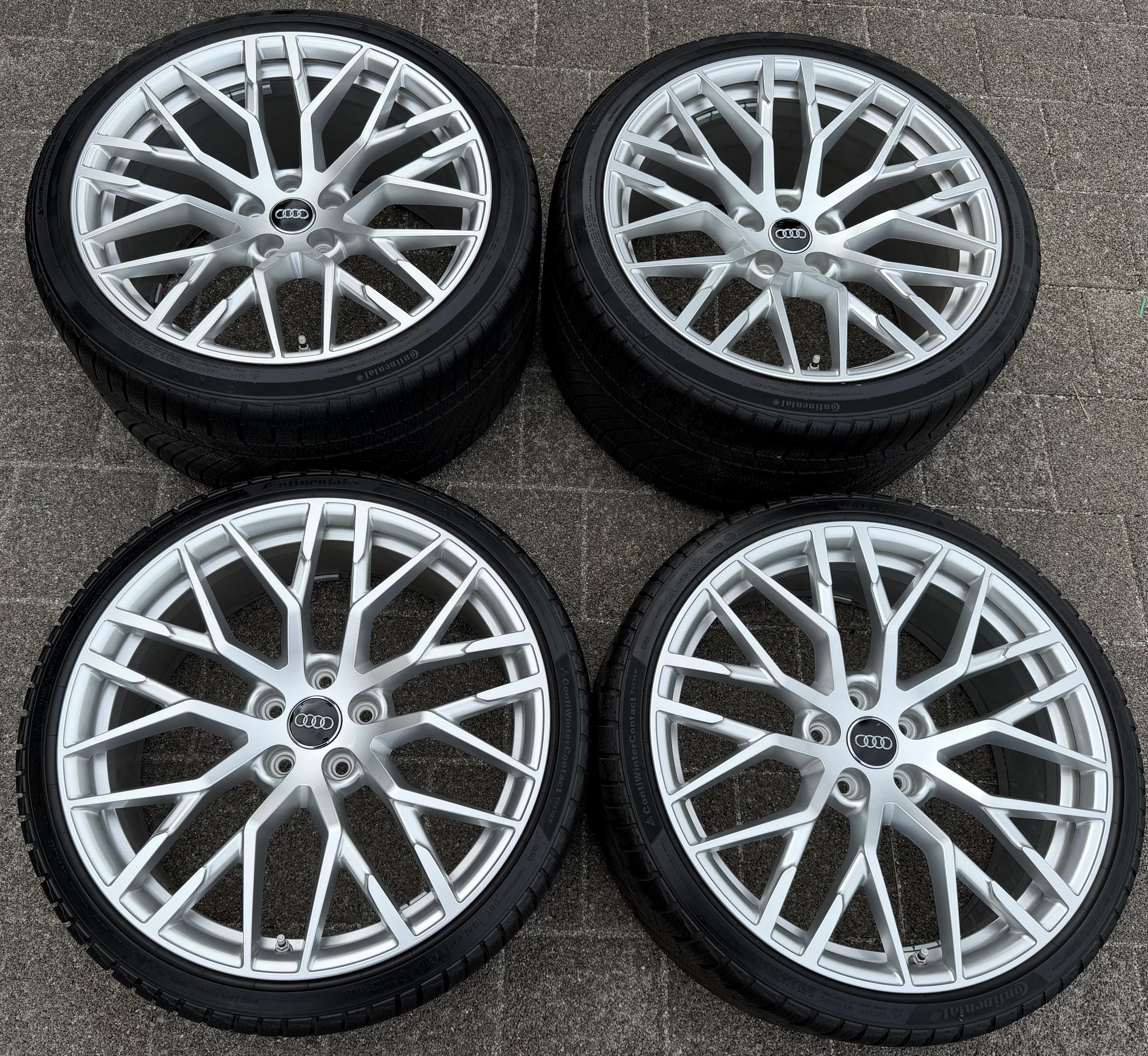 4 Original 20" Alu Winterräder Audi R8 V8 V10 4S 4S0601025G 4S0601025H Continental