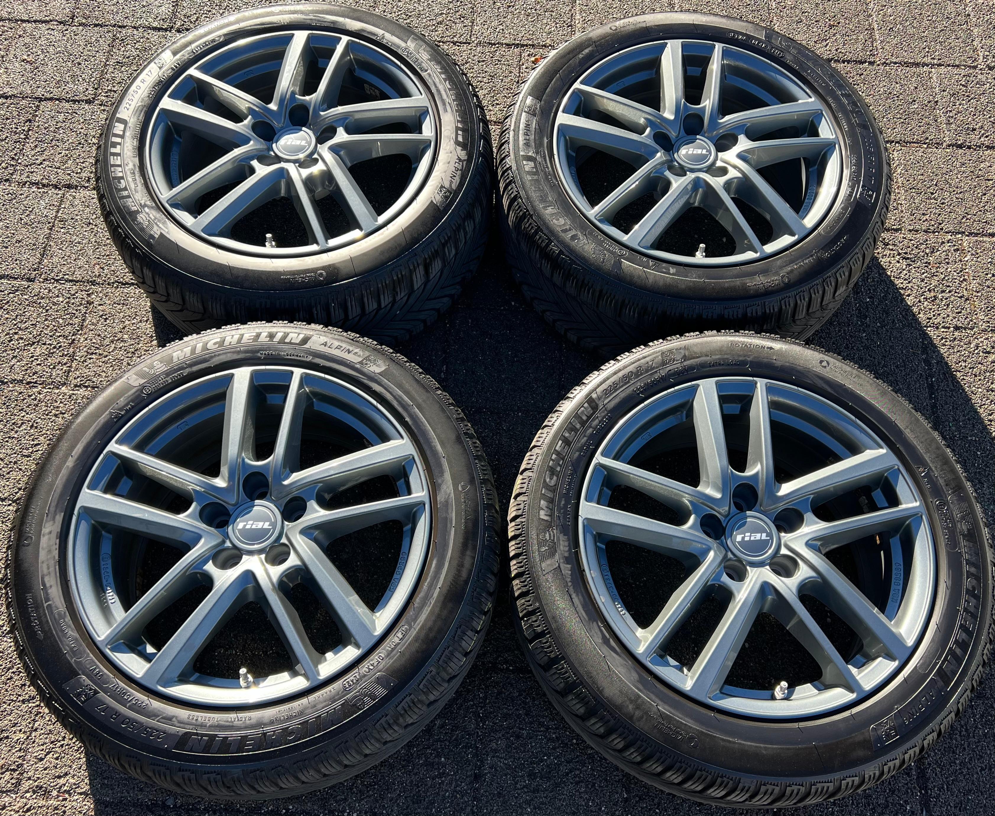 RUOTE IN LEGA 17" INVERNALI BMW SERIE 2 G42 SERIE 3 G20 G21 SERIE 4 G22 G23 225/50R17 98V RDKS