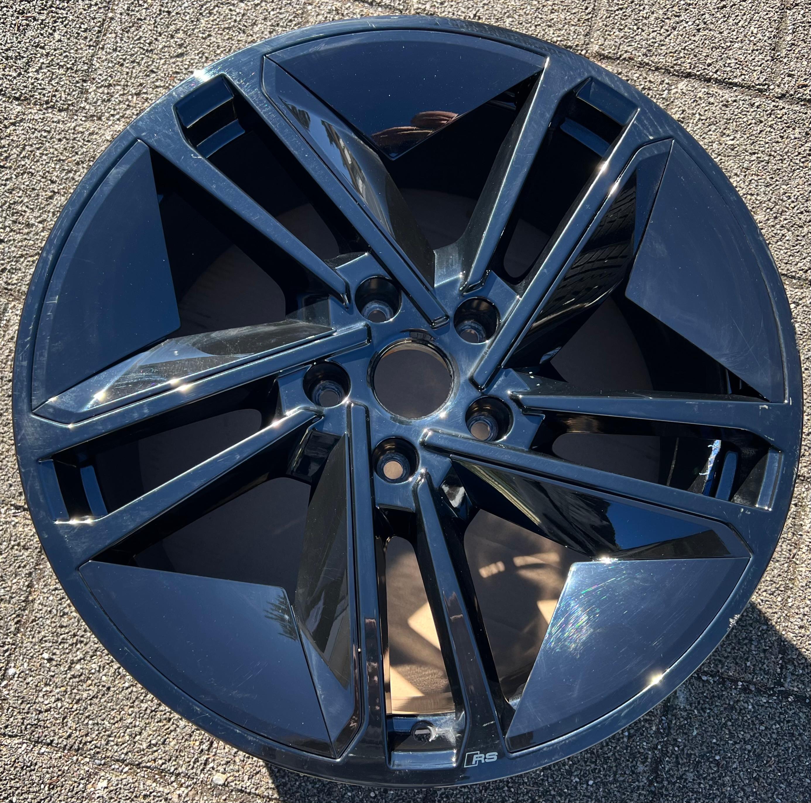 1 ORIGINELE 21" ALUMINIUM VELG AUDI E-TRON GT RS 4J3601025AC VOORAS GRATIS VERZENDING