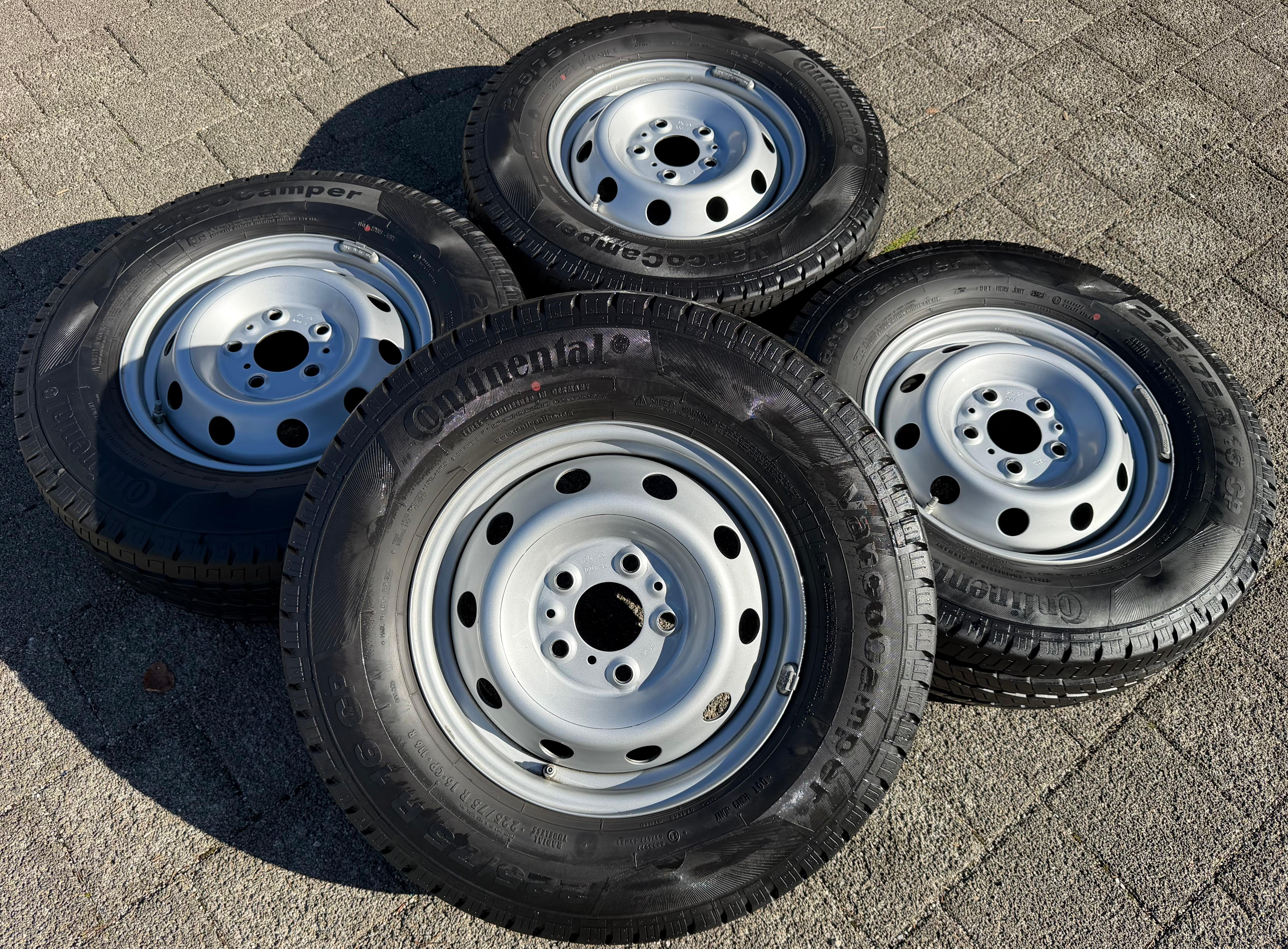 4 ruote estive Peugeot Boxer Fiat Ducato Maxi Citroen Jumper 225/75R16CP 116R RDKS