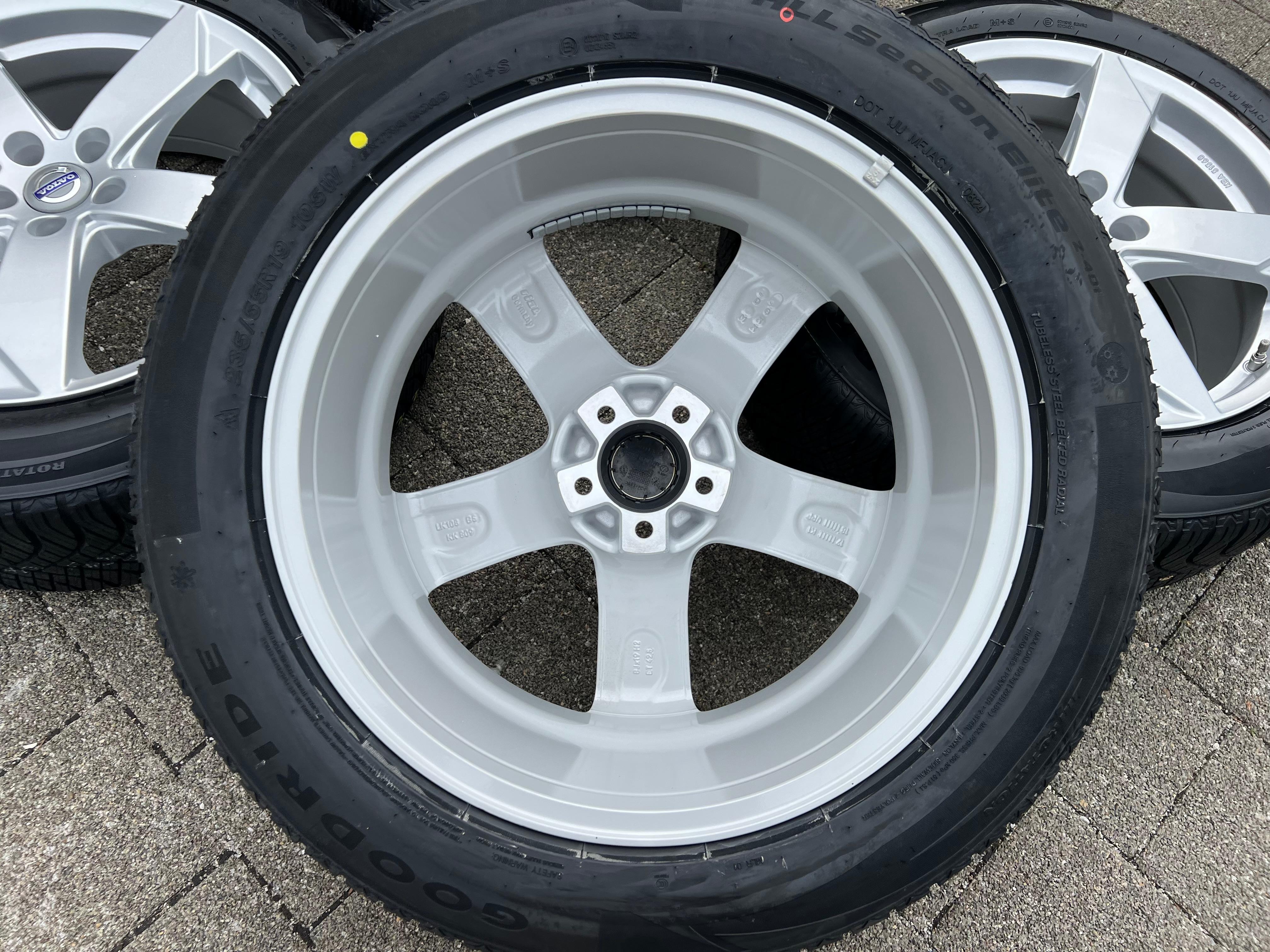 4 ALU 19" GANZJAHRESRÄDER LAND ROVER DISCOVERY EVQOUE FREELANDER VOLO XC60 XC90
