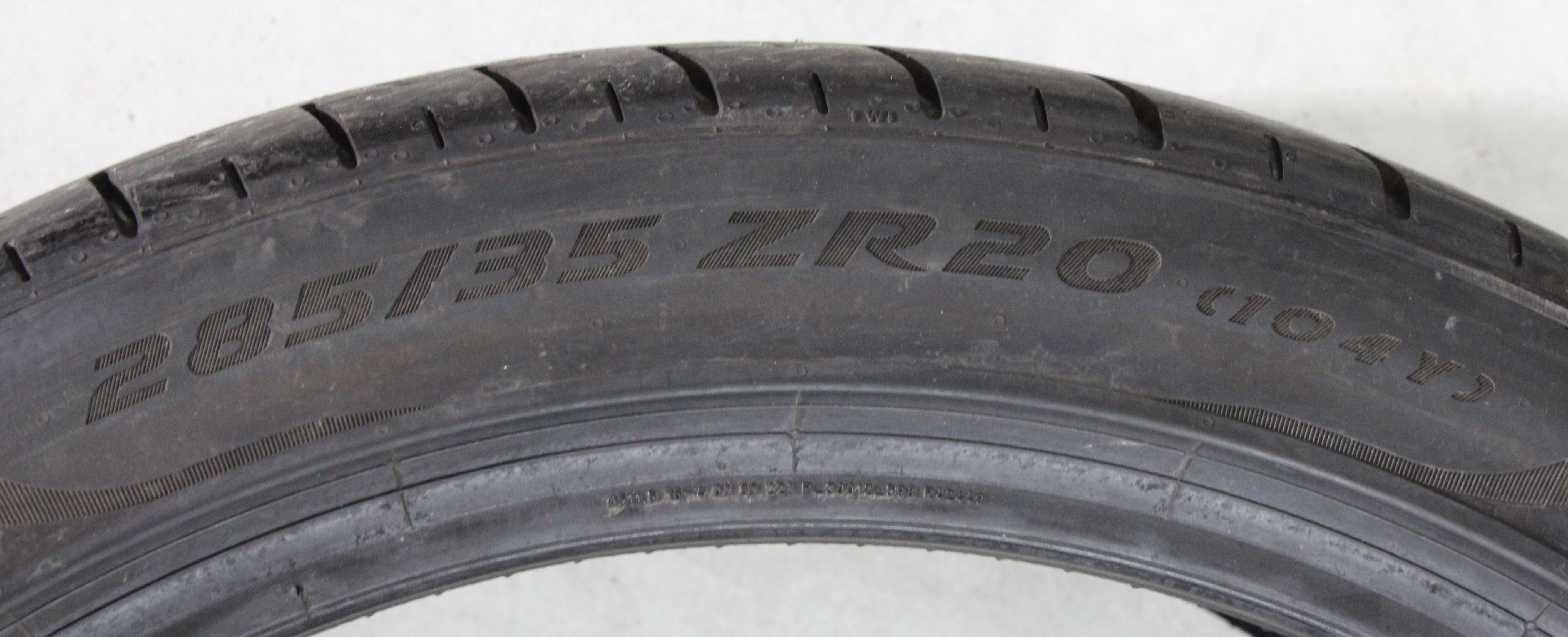1 x 285/35R20 104Y Sommerreifen Pirelli Pzero PZ4 F03 6-6,5mm 2023 XL