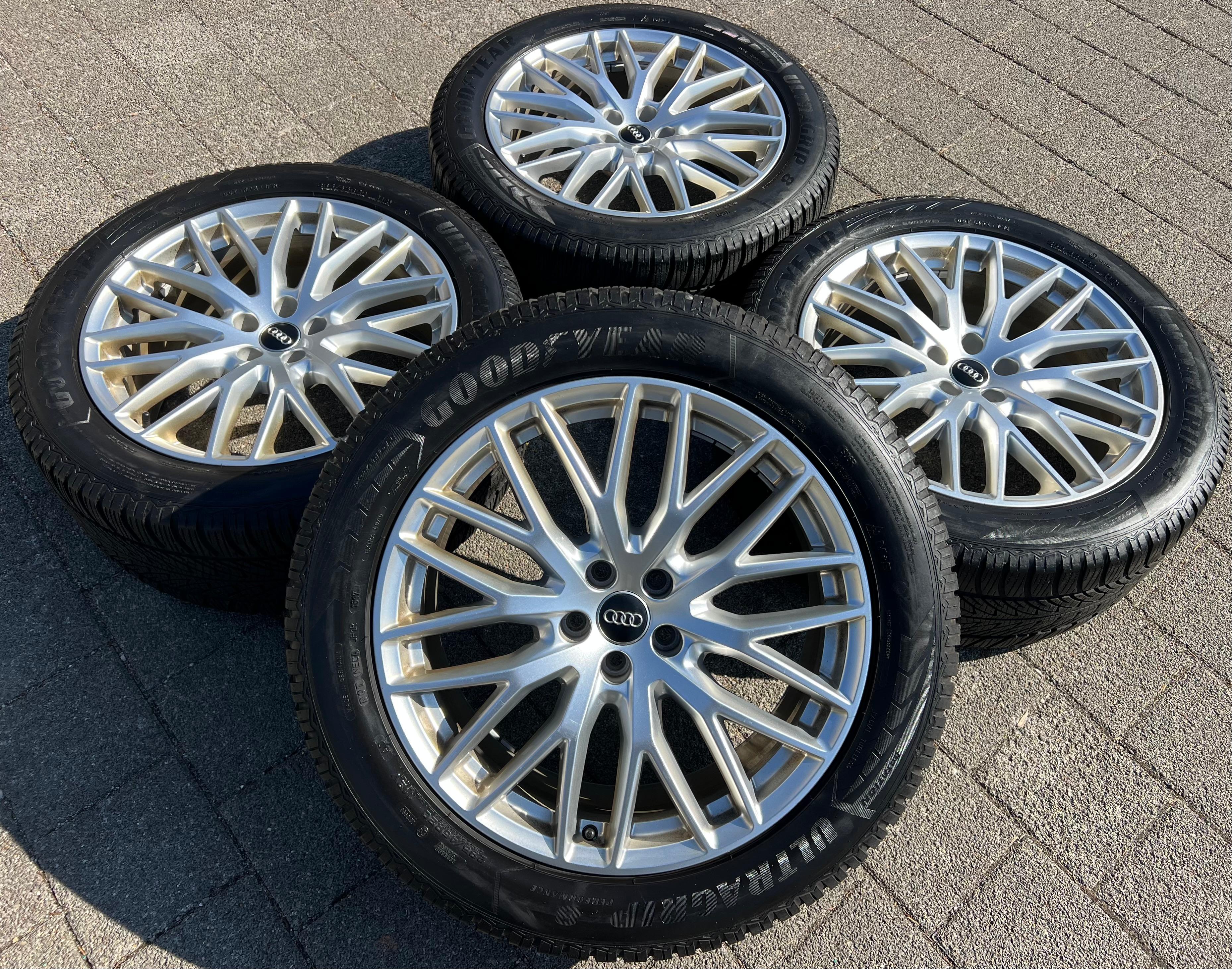 4 ORIGINAL 20" ALU WINTERRÄDER AUDI Q7 4M 4M0601025Q 285/45R20 112V FREIHAUS