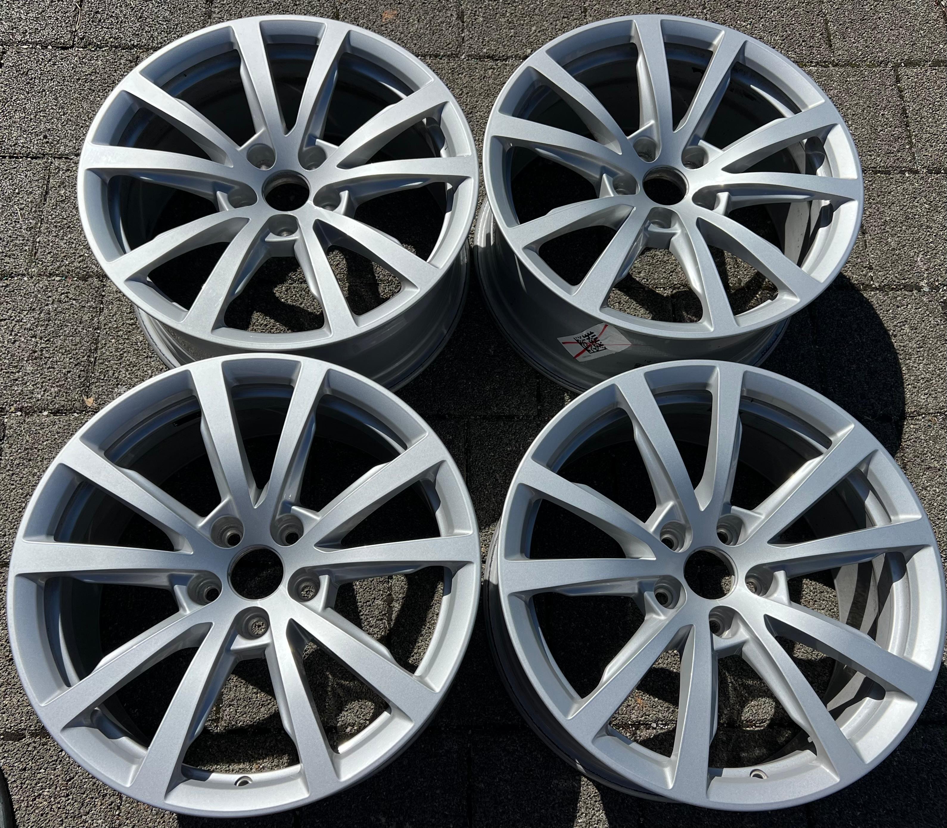 4 ORIGINAL 18" ALUFELGEN FELGEN AUDI A8 4N 4N0601025A 8x18 ET29 FREIHAUS