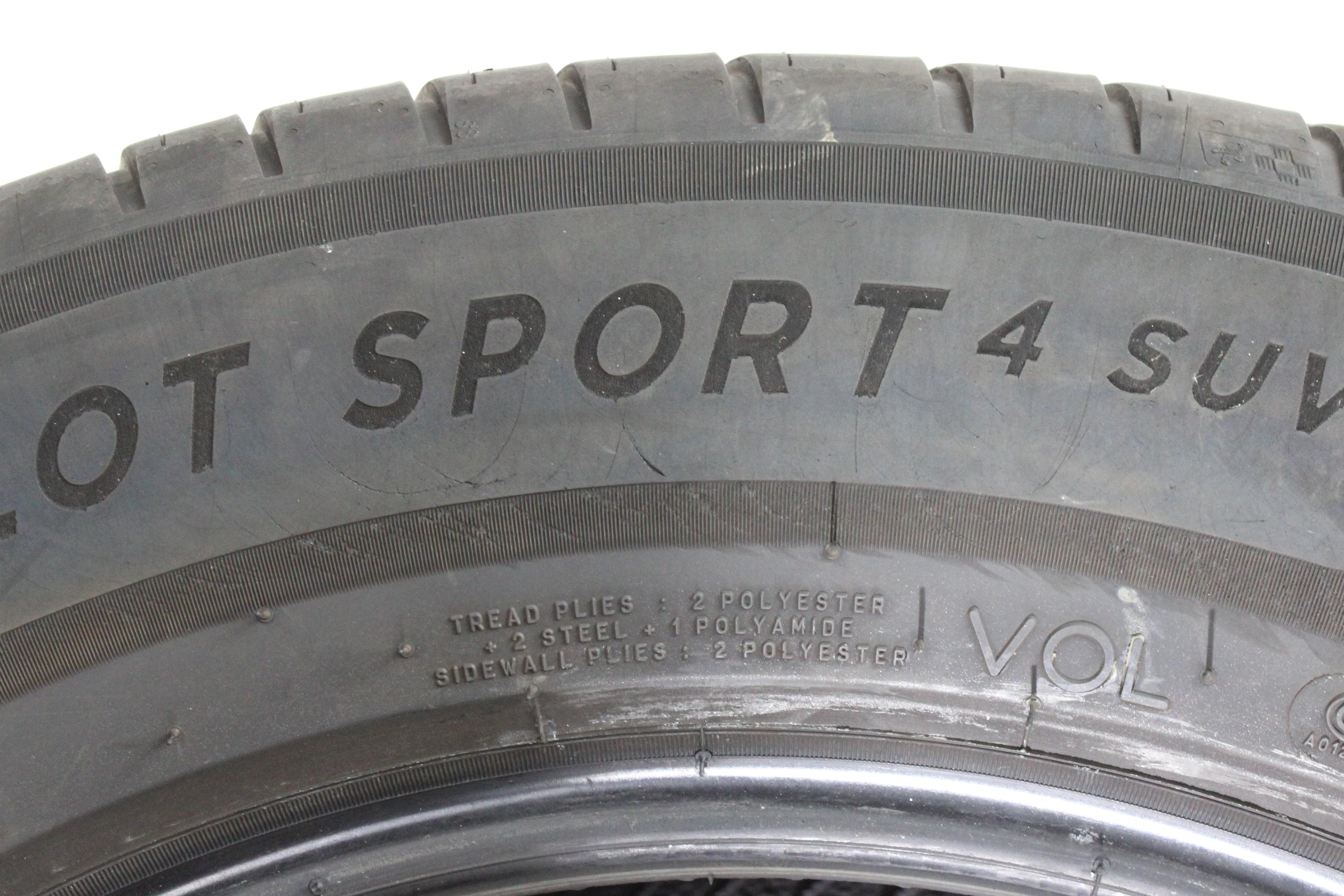 2 x 235/60R18 107V Sommerreifen Michelin Pilot Sport 4 SUV VOL 4,5mm 2024 XL