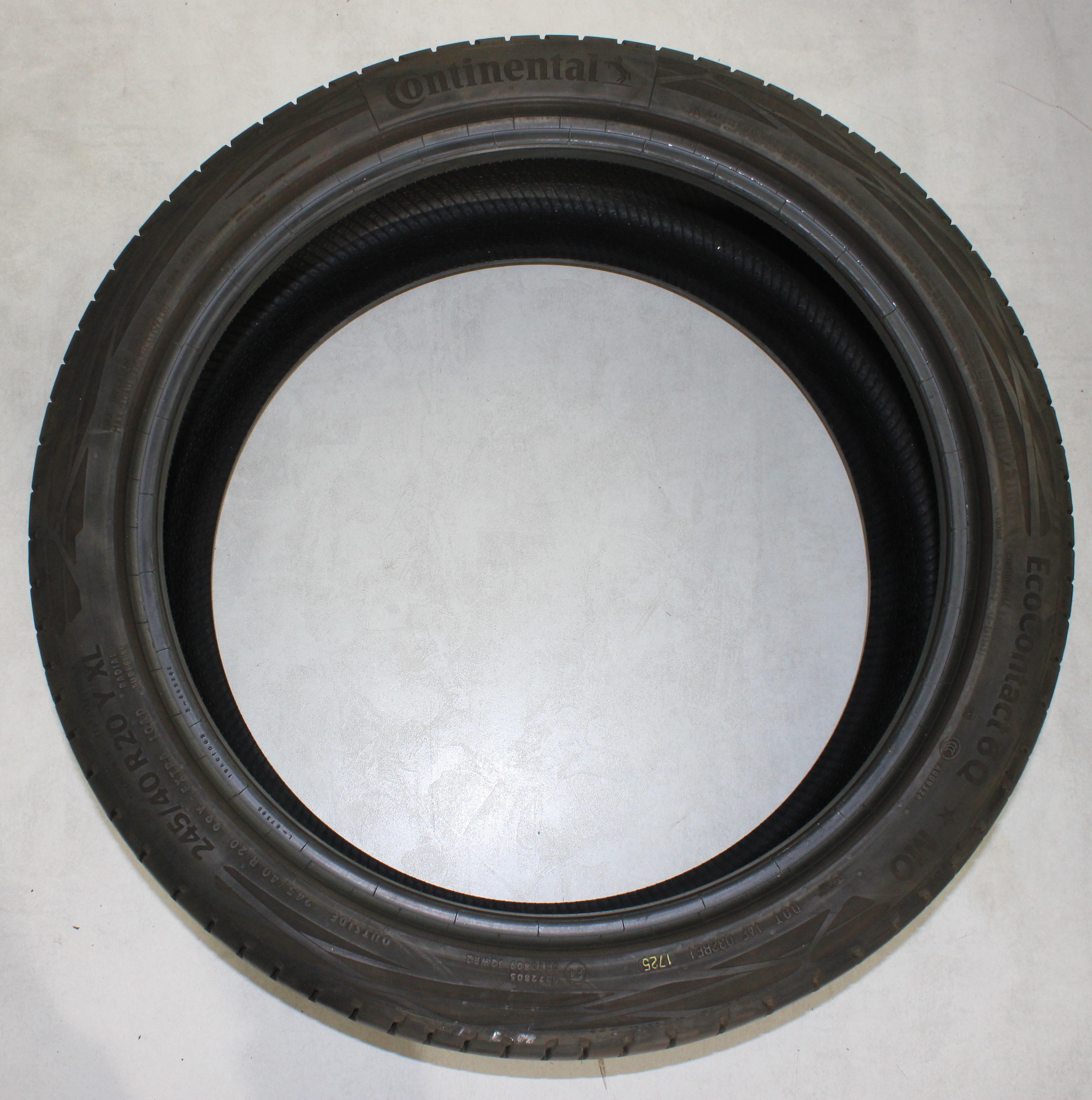 1 x 245/40R20 99Y Neumático de verano Continental Eco Contact 6Q MO* 6 mm 2025 XL